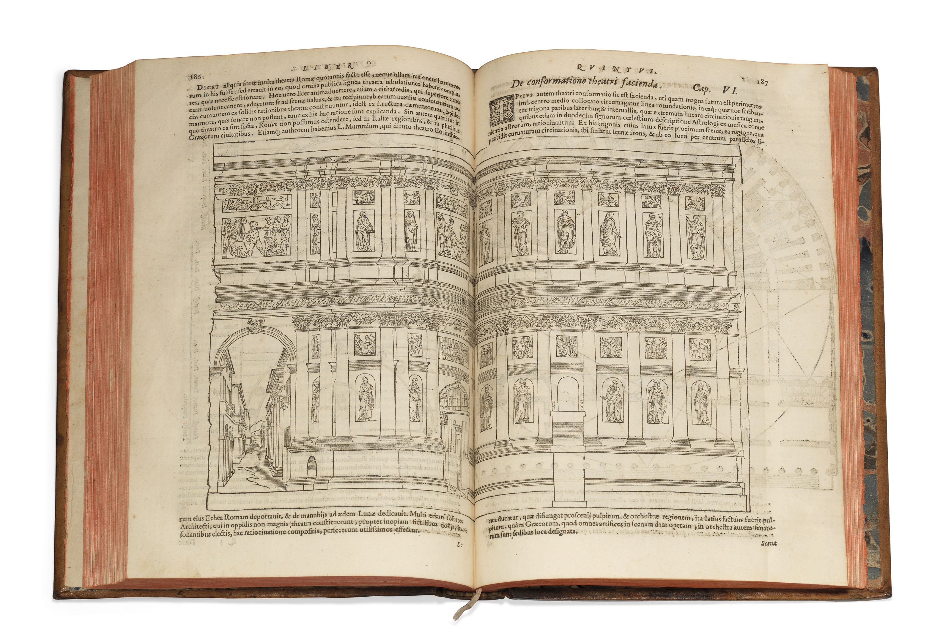 Vitruvius Pollio Marcus C 80 70 e C 15 e De Architectura Libri Decem Commentary By Daniele Barbaro Venice Franciscus Senensis 1567 Auctions Price Archive