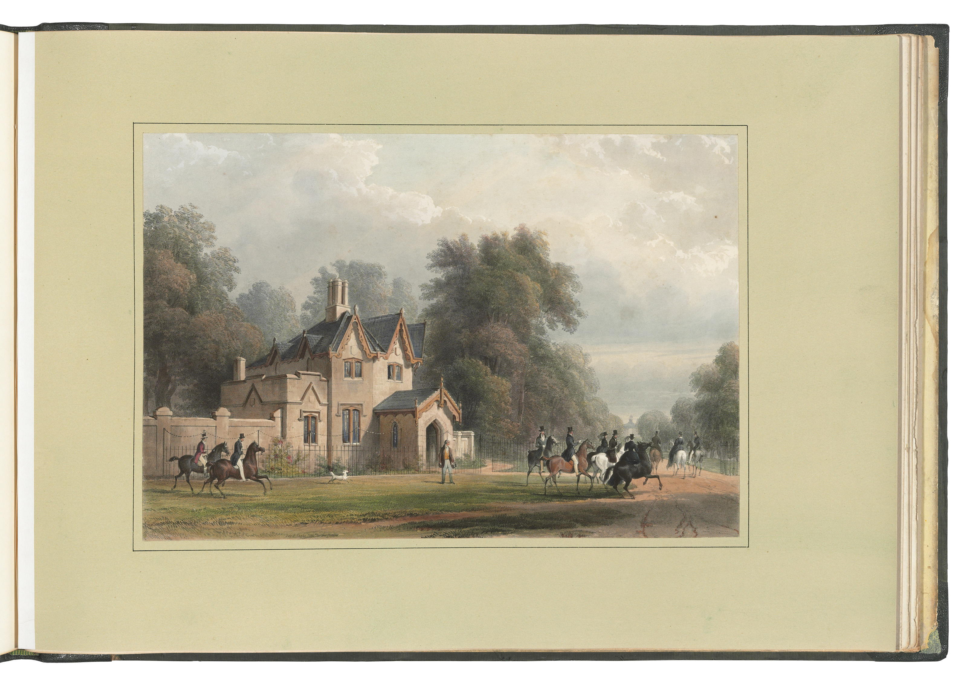[ZIEGLER, Henry Bryan (1798-1874). The Royal Lodges in ...