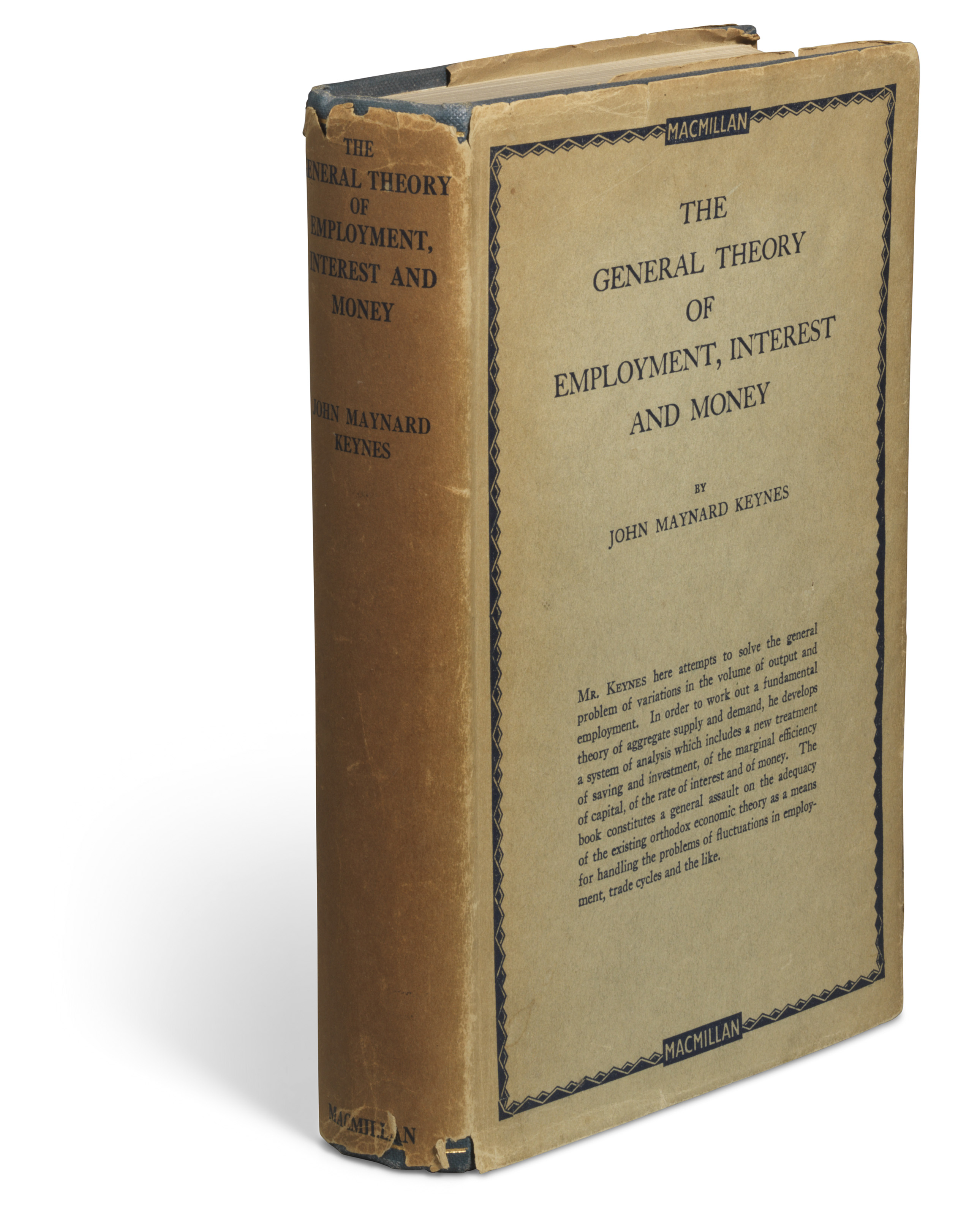 Keynes John Maynard 1883 1946 The General Theory Of Employment