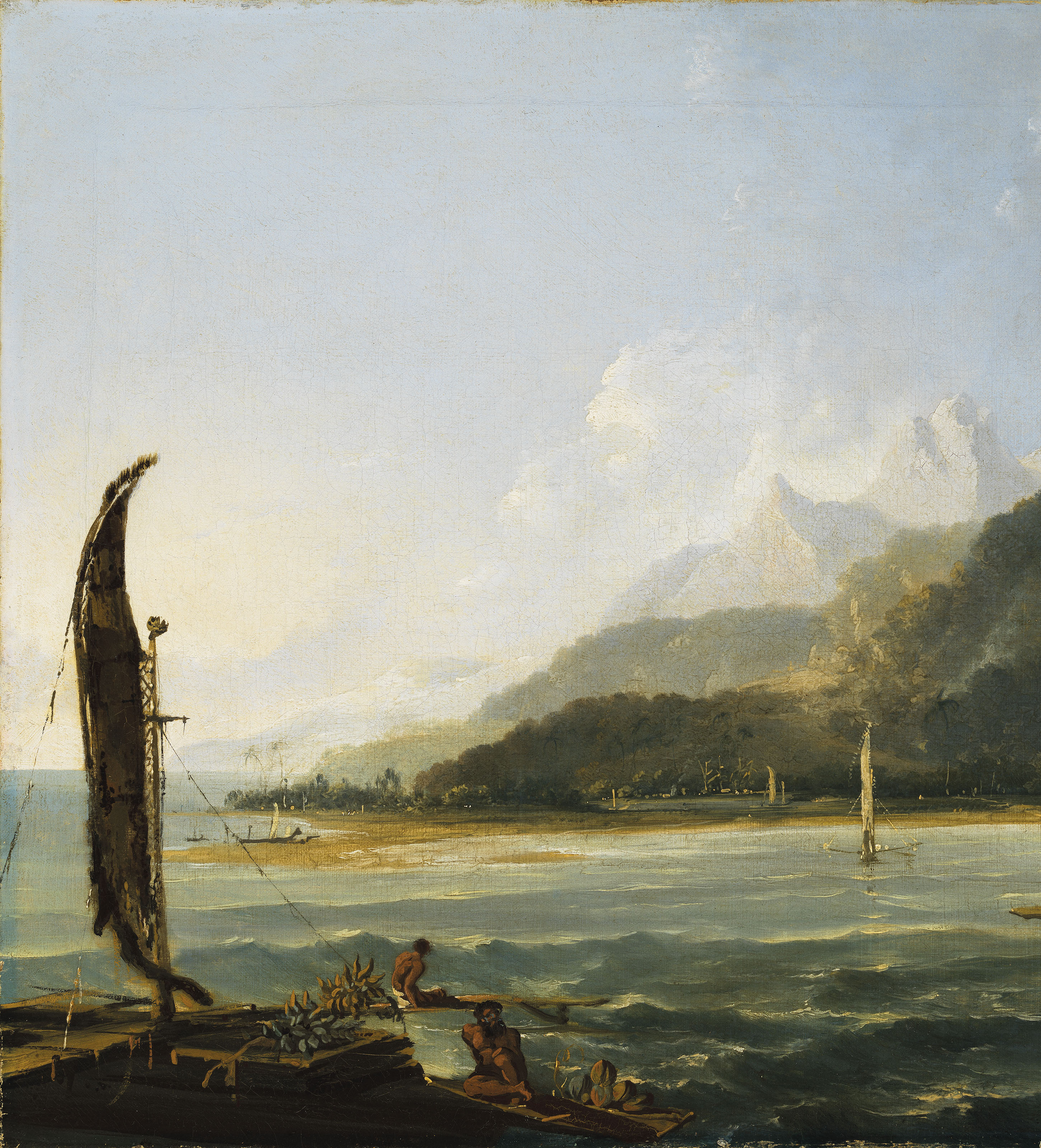 William Hodges R A 1744 1797 Matavie Bay In The Island Of