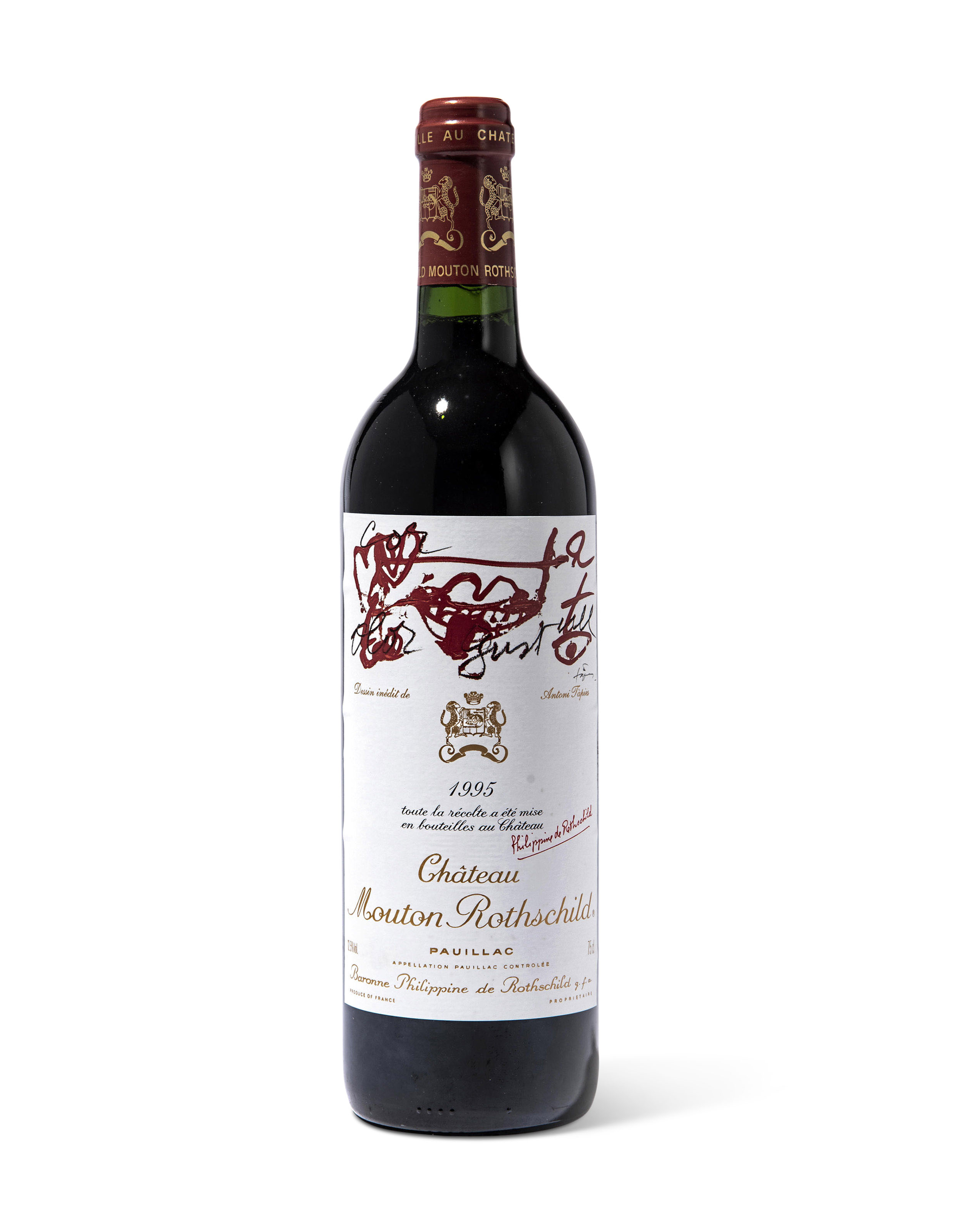 Château MoutonRothschild 1995, Pauillac, 1er cru classé Christie’s