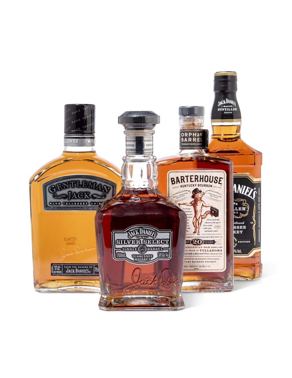 Mixed Whiskey, Gentleman Jack (2) Christie’s
