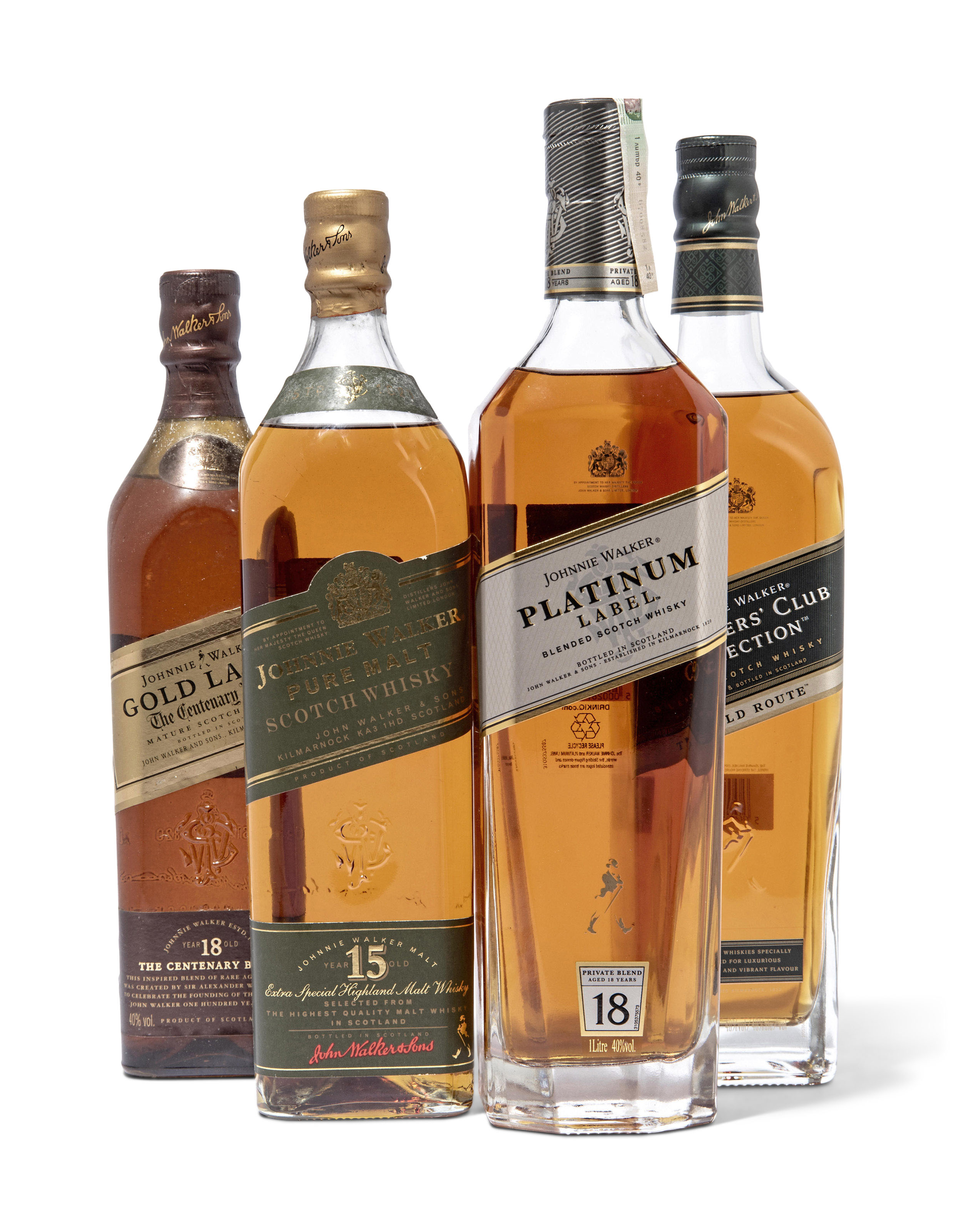 Mixed Johnnie Walker, Johnnie Walker, Christie’s