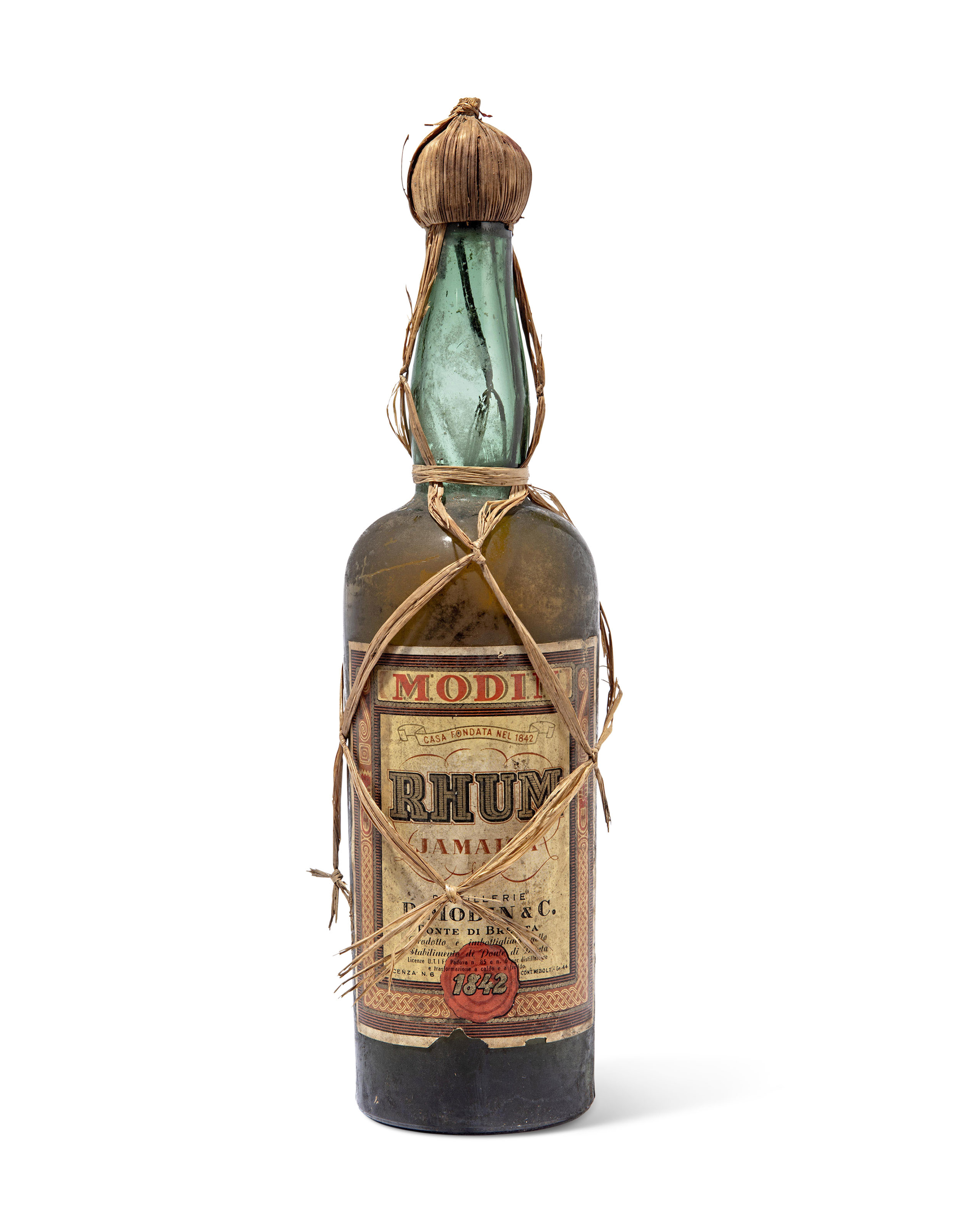 P Modine and Co, Jamaican Rhum 1842, Jamaica Christie’s
