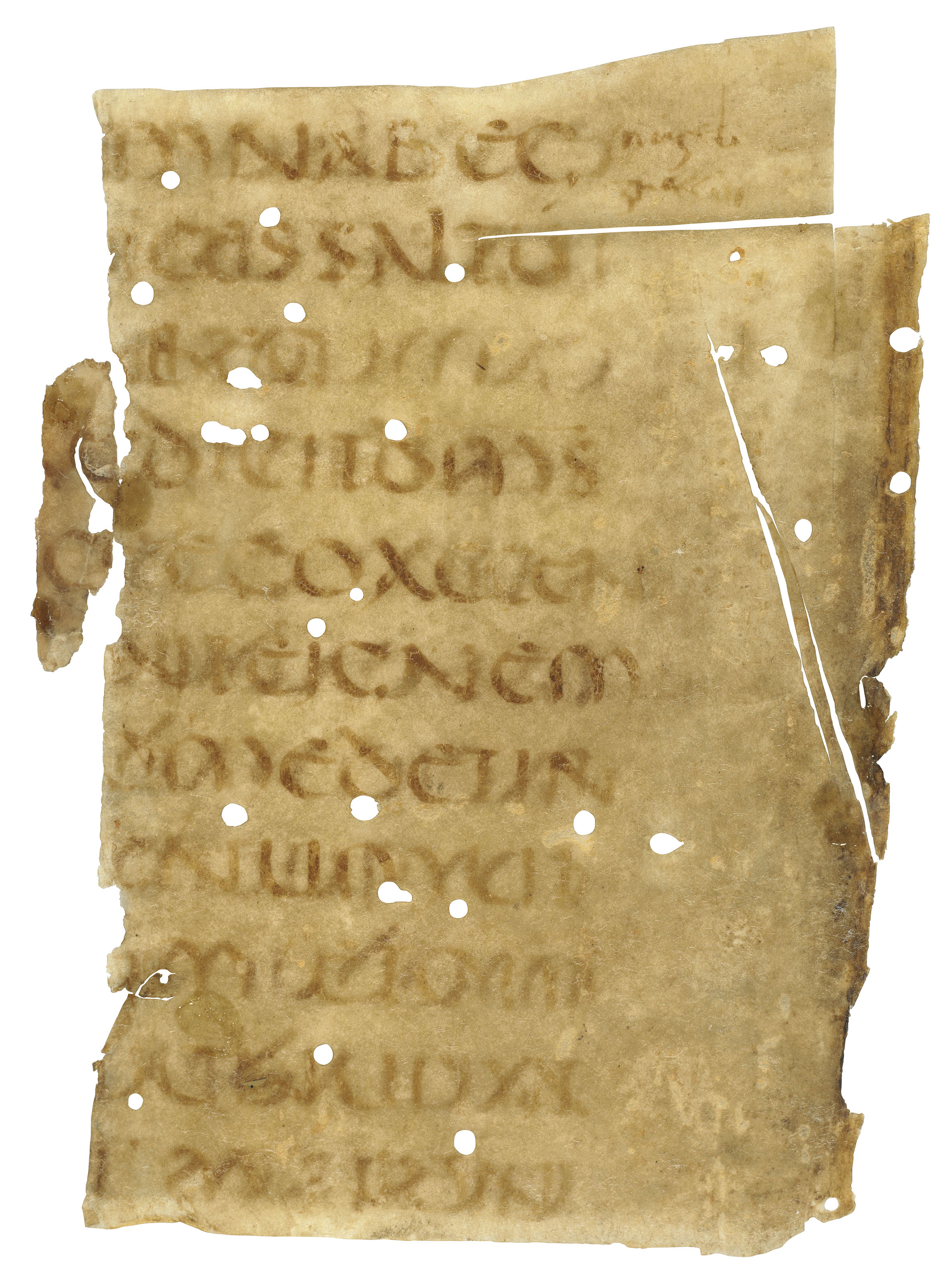 BIBLE, Ezechiel, in Latin, manuscript on vellum [northern Italy, 5th