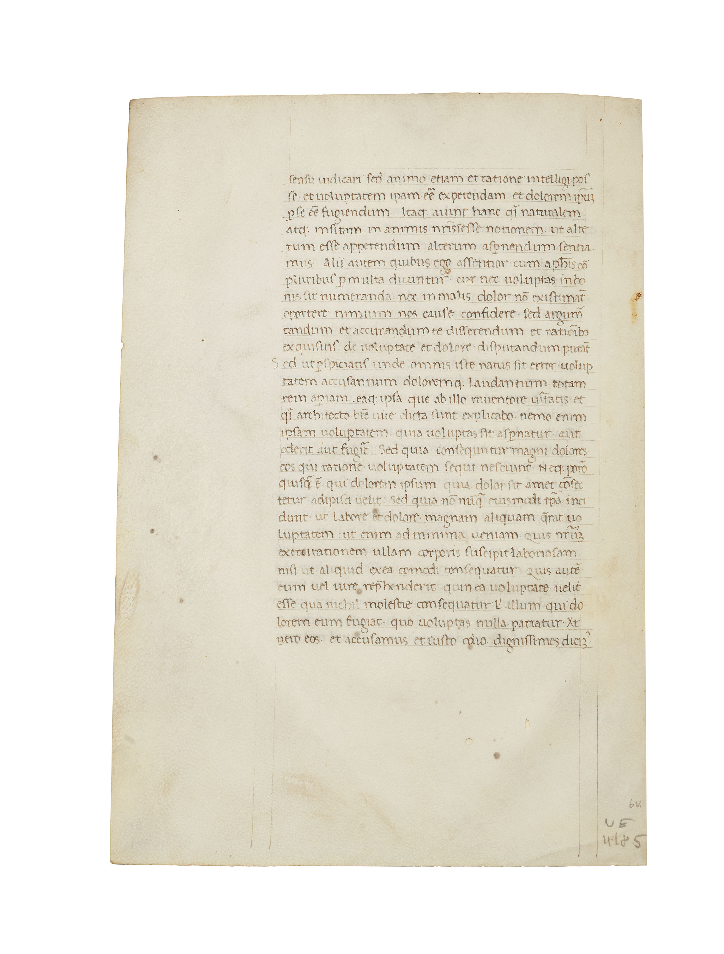 CICERO, De finibus bonorum et malorum,