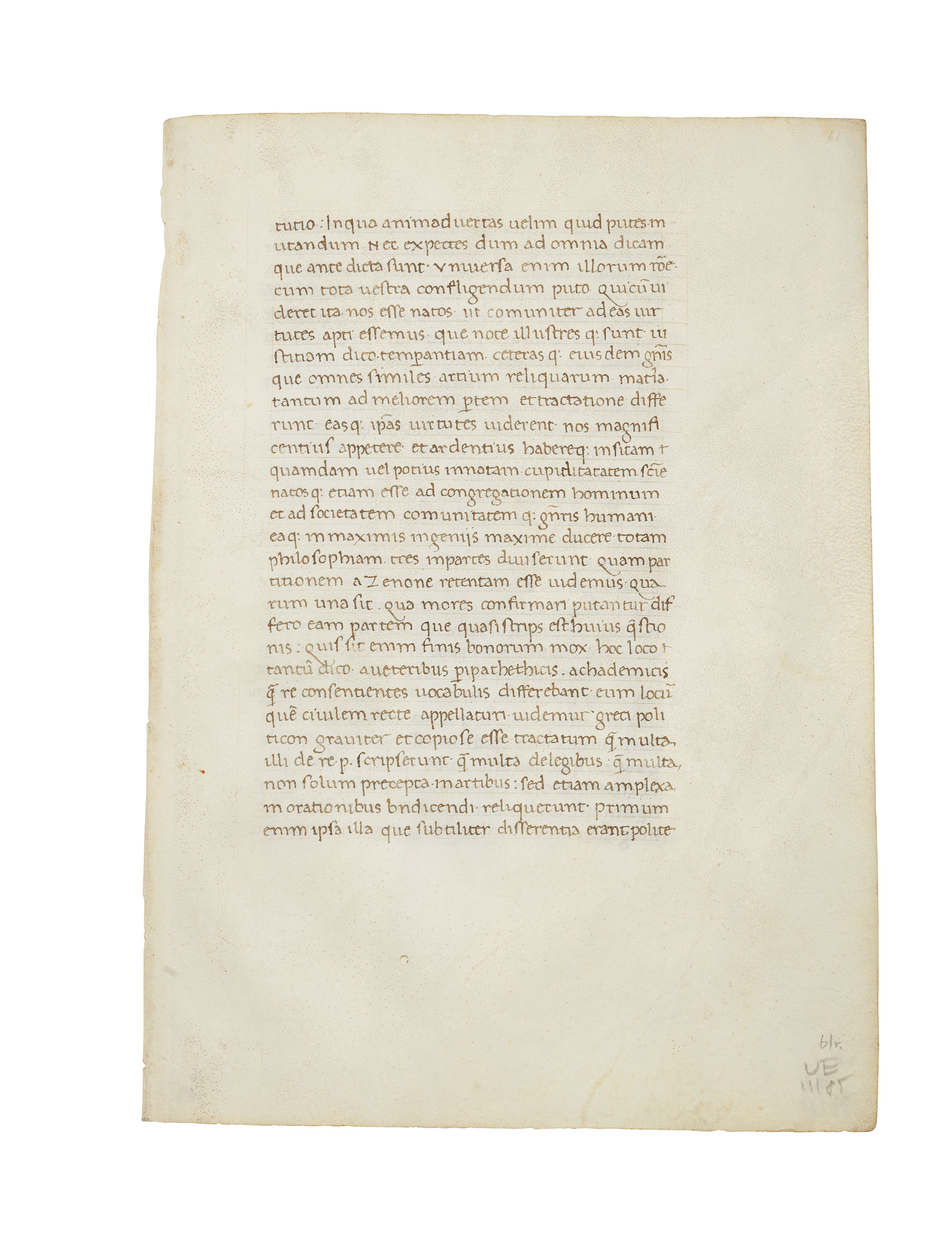 CICERO, De finibus bonorum et malorum,