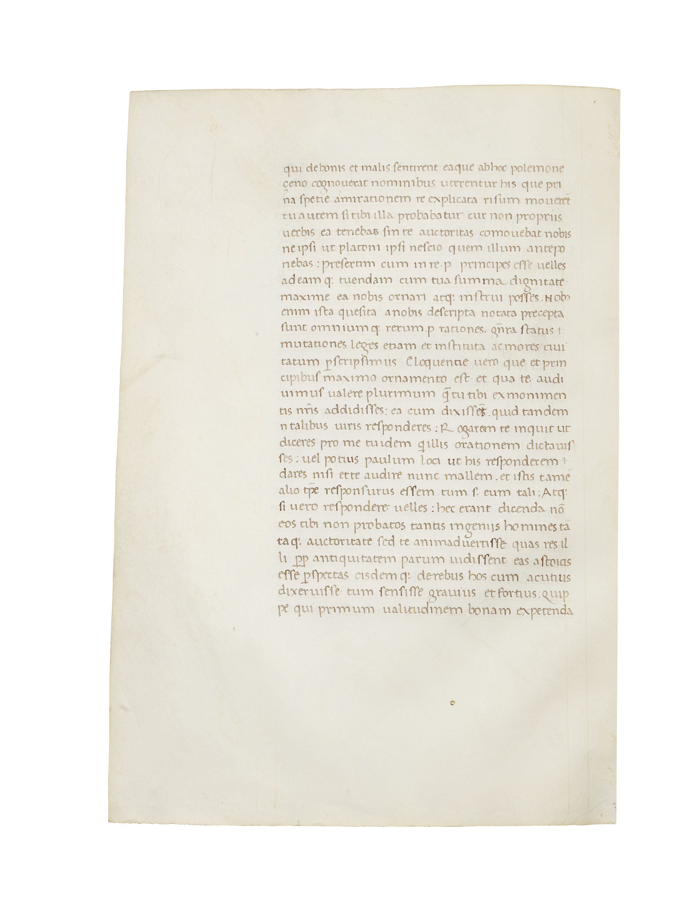 CICERO, De finibus bonorum et malorum,