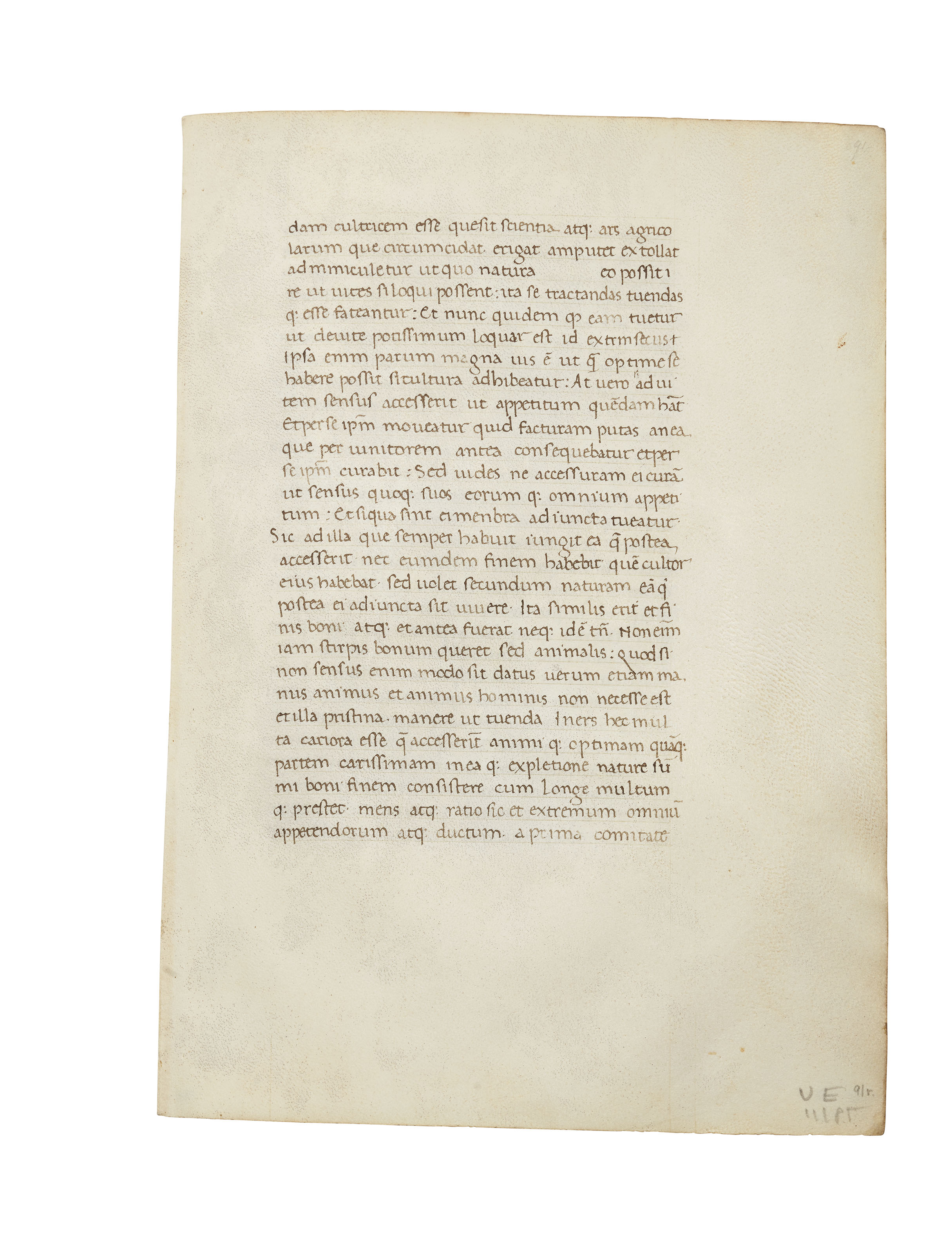 CICERO, De finibus bonorum et malorum,