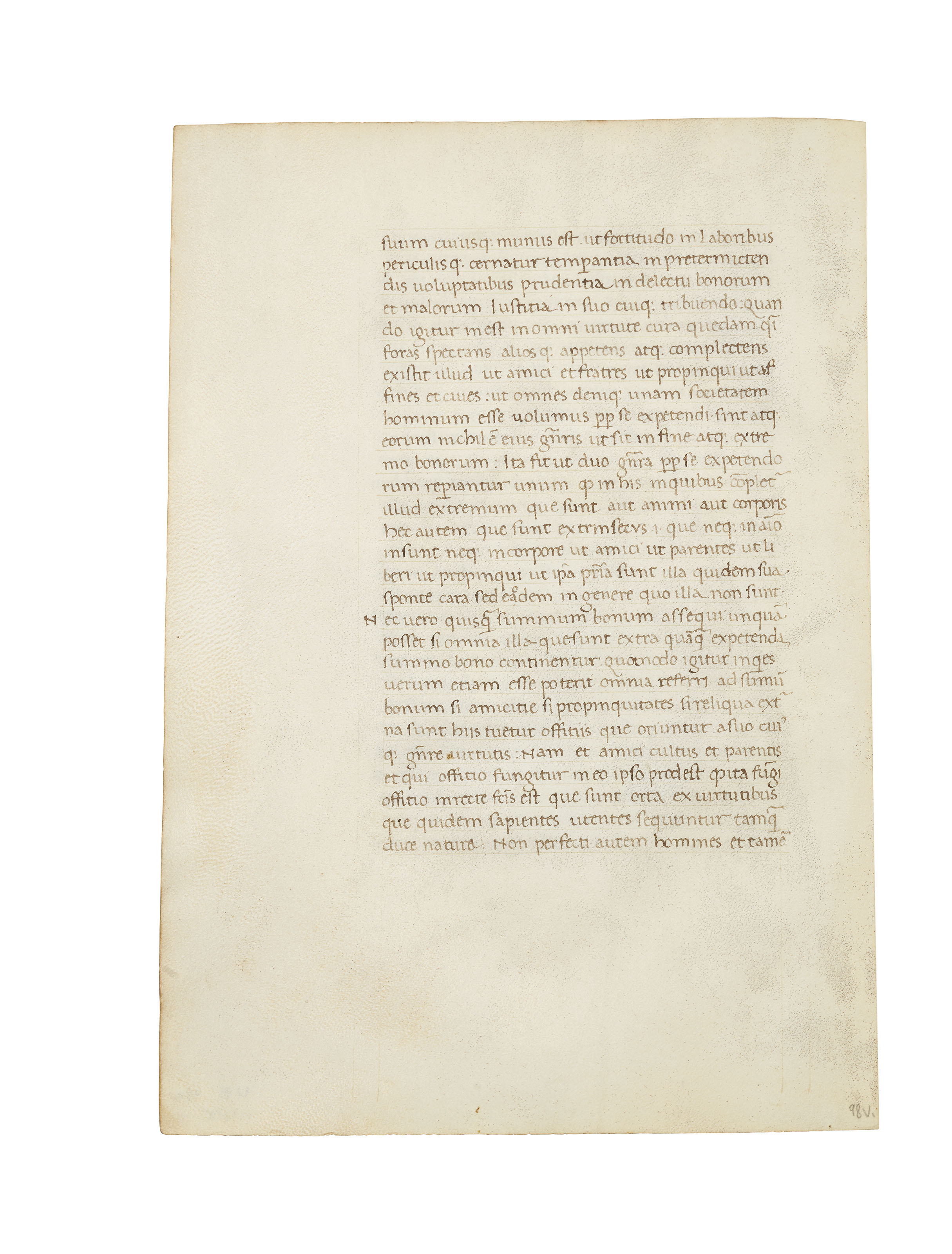 CICERO, De finibus bonorum et malorum,