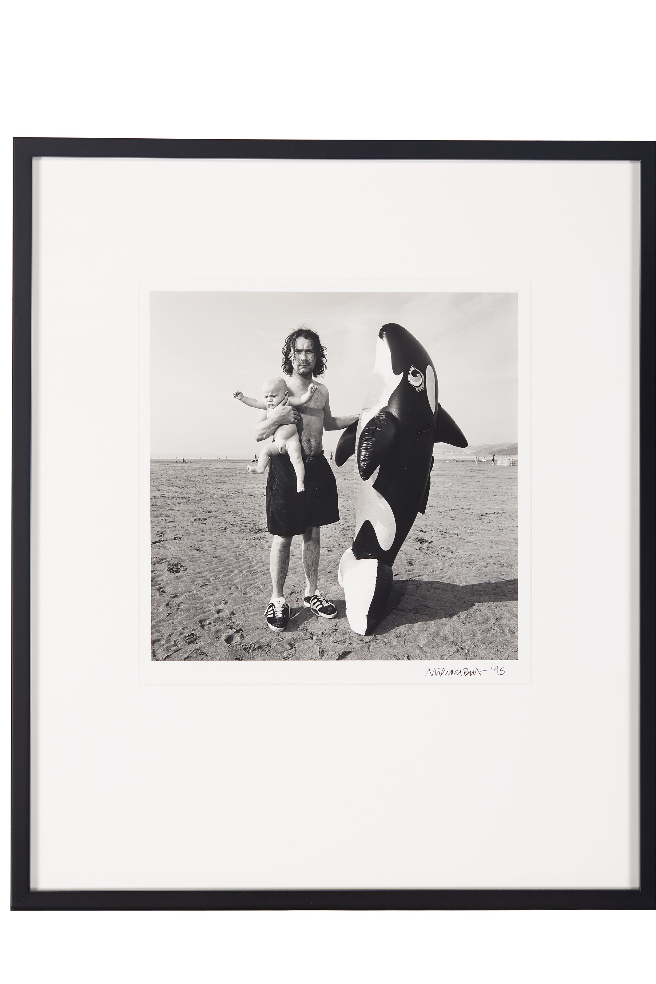 Michael Birt (b. 1953), Damien Hirst &mdash; Putsborough Sands, Devon, executed in 1995. 20 x 16 in (50.8 x 40.5 cm). Estimate: &pound;1,000-2,000. This lot is offered in 
The George Michael Collection Online Auction, 8-15 March 2019, Online