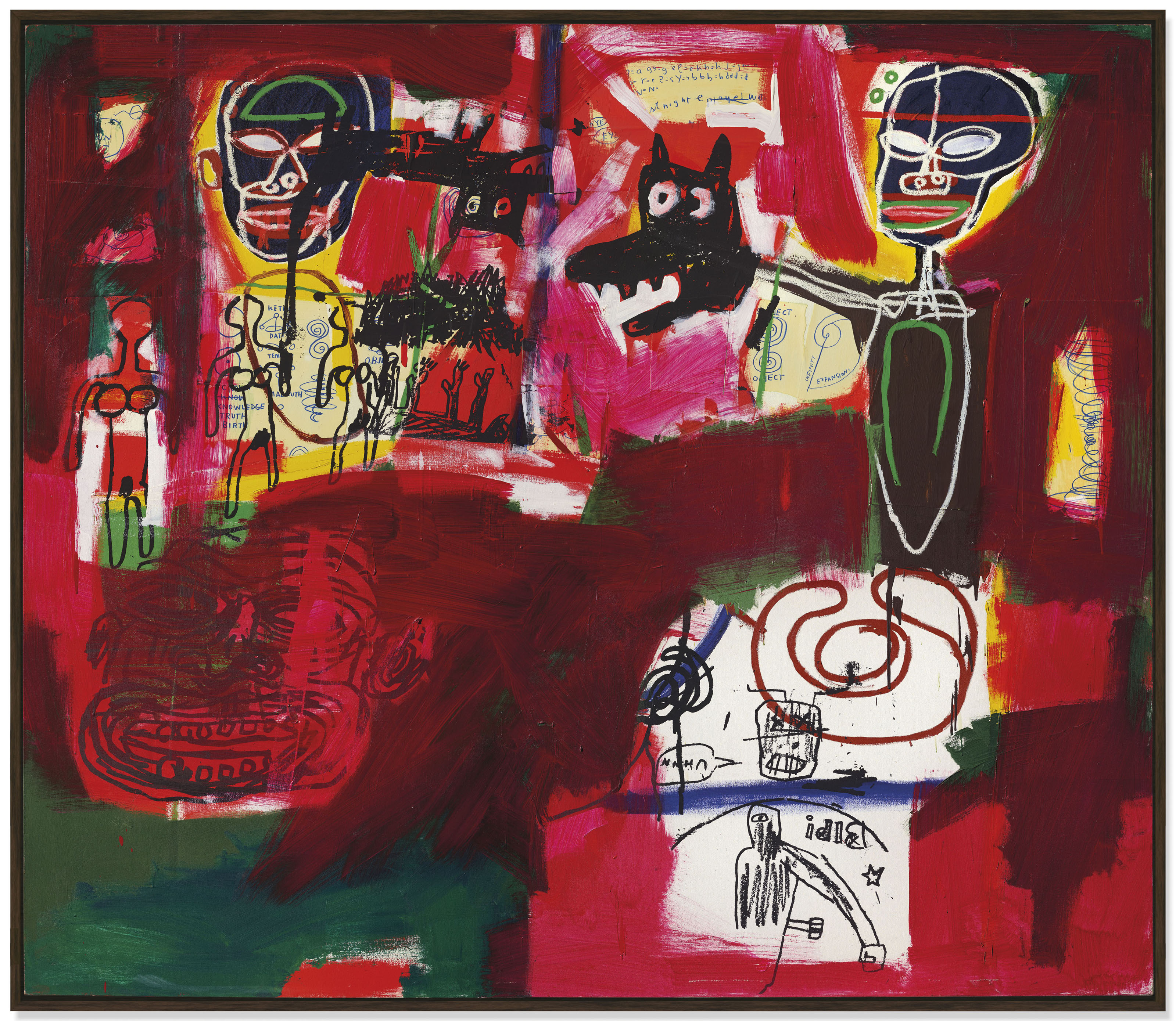 Jean-Michel Basquiat (1960-1988) | Sabado por la Noche (Saturday ...