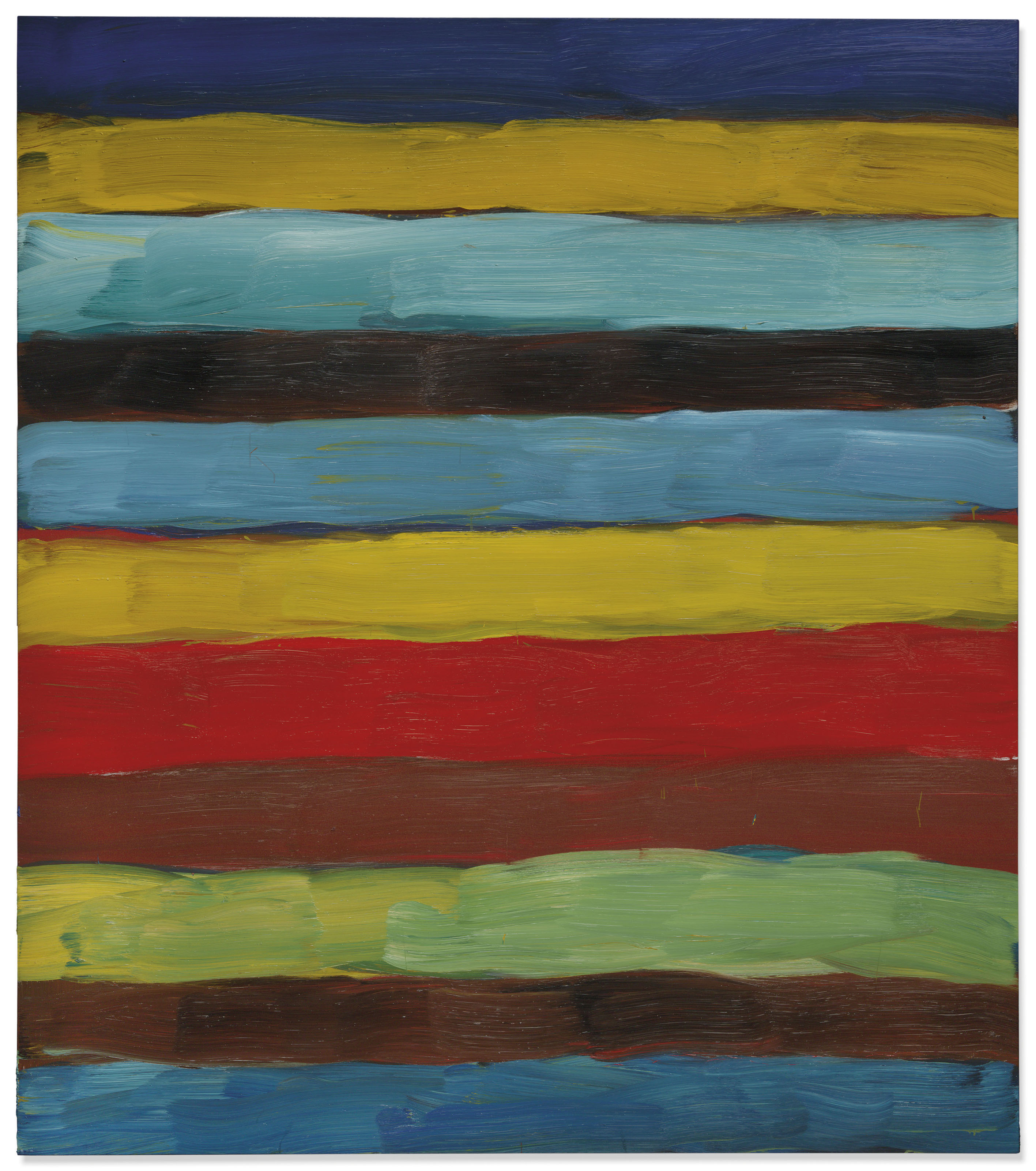 Sean Scully (b. 1945) , Landline Red Horizon Christie's