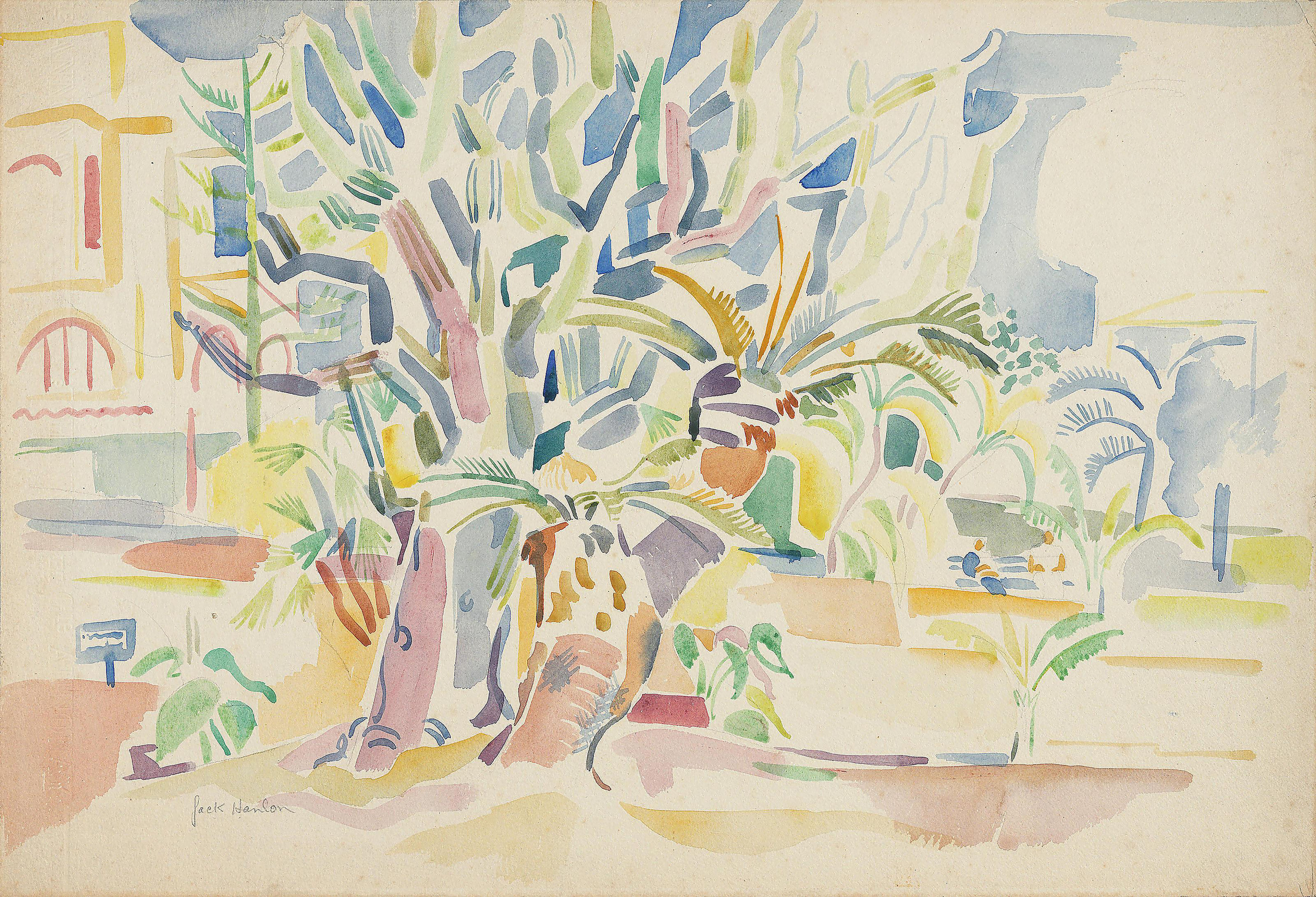Jack Hanlon (Dublin 1913-1968), Boulevard | Christie’s