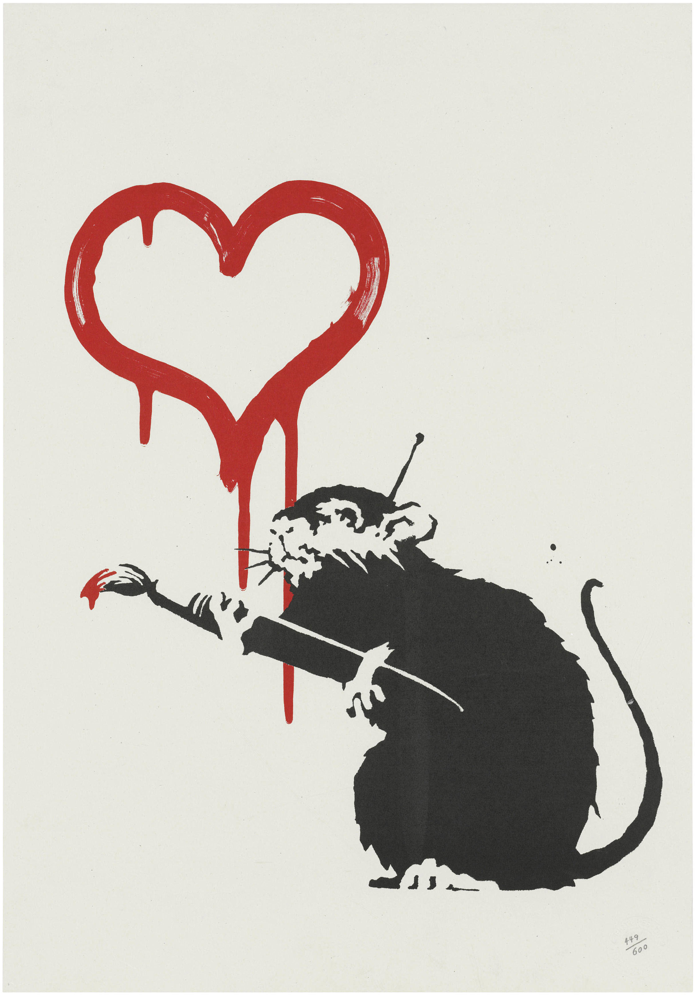 BANKSY (B. 1975), Love Rat Christie’s