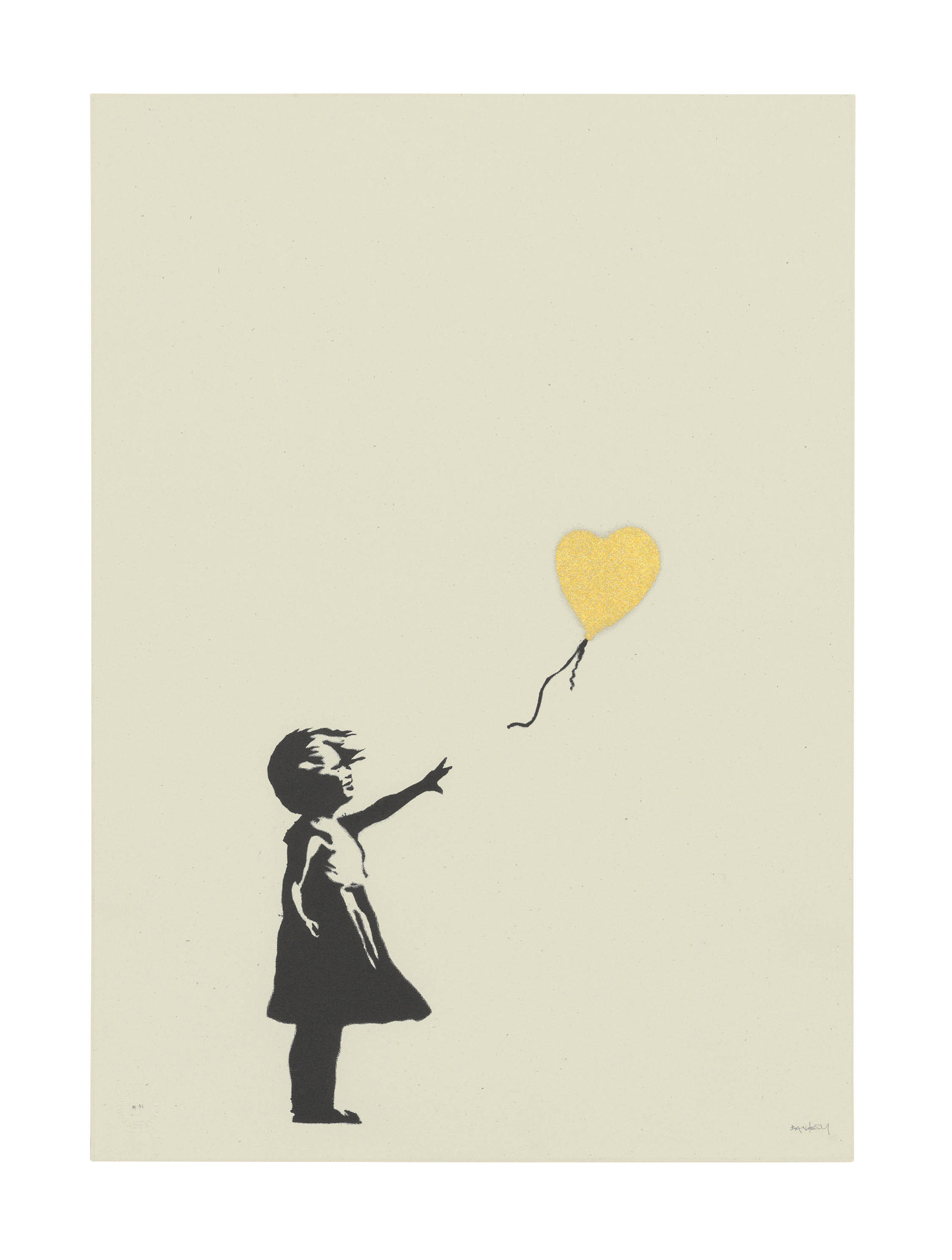 Banksy contemporary essay girl with balloons image