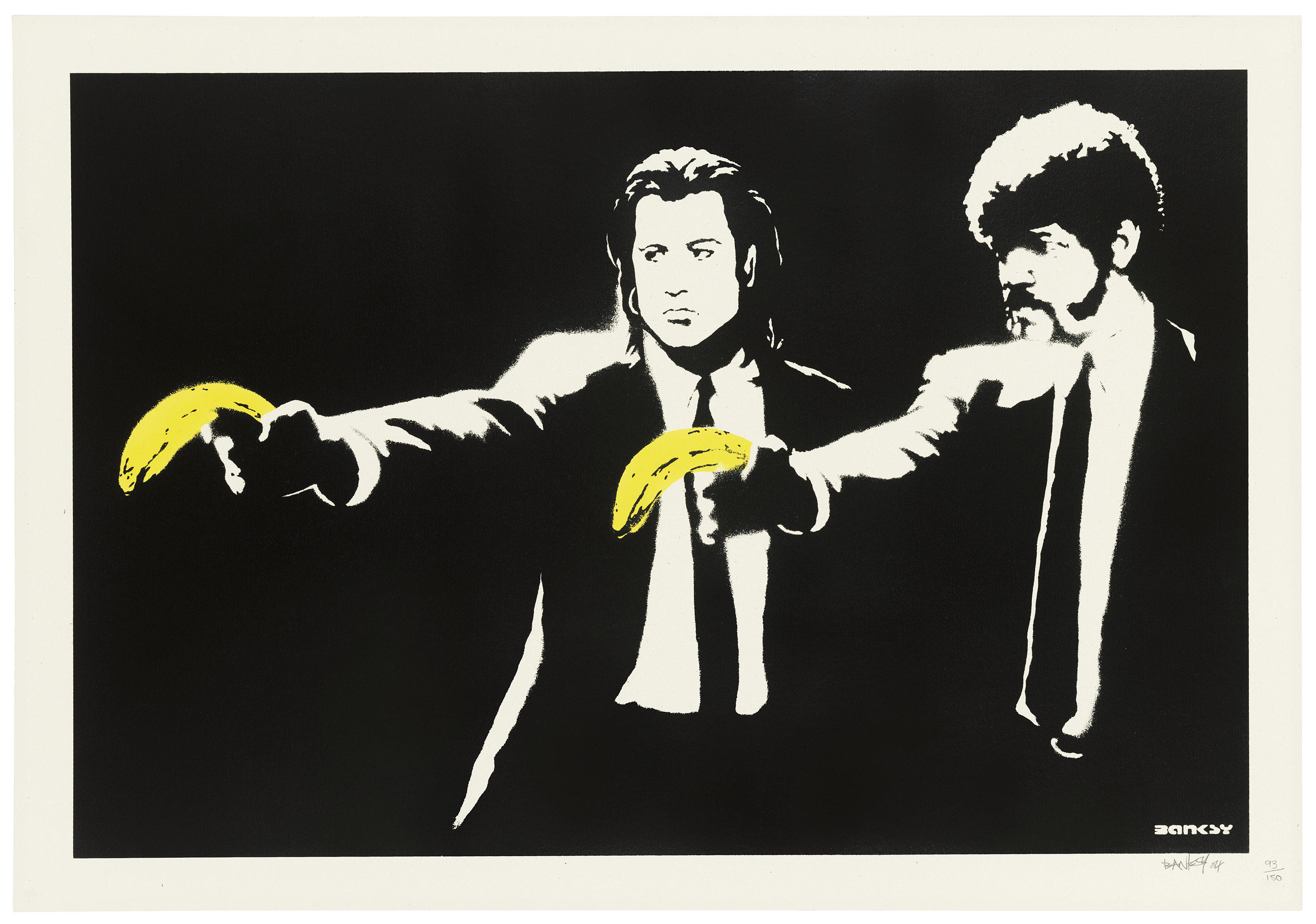 BANKSY (B. 1975), Girl with Balloon - Colour AP (Gold) | Christie