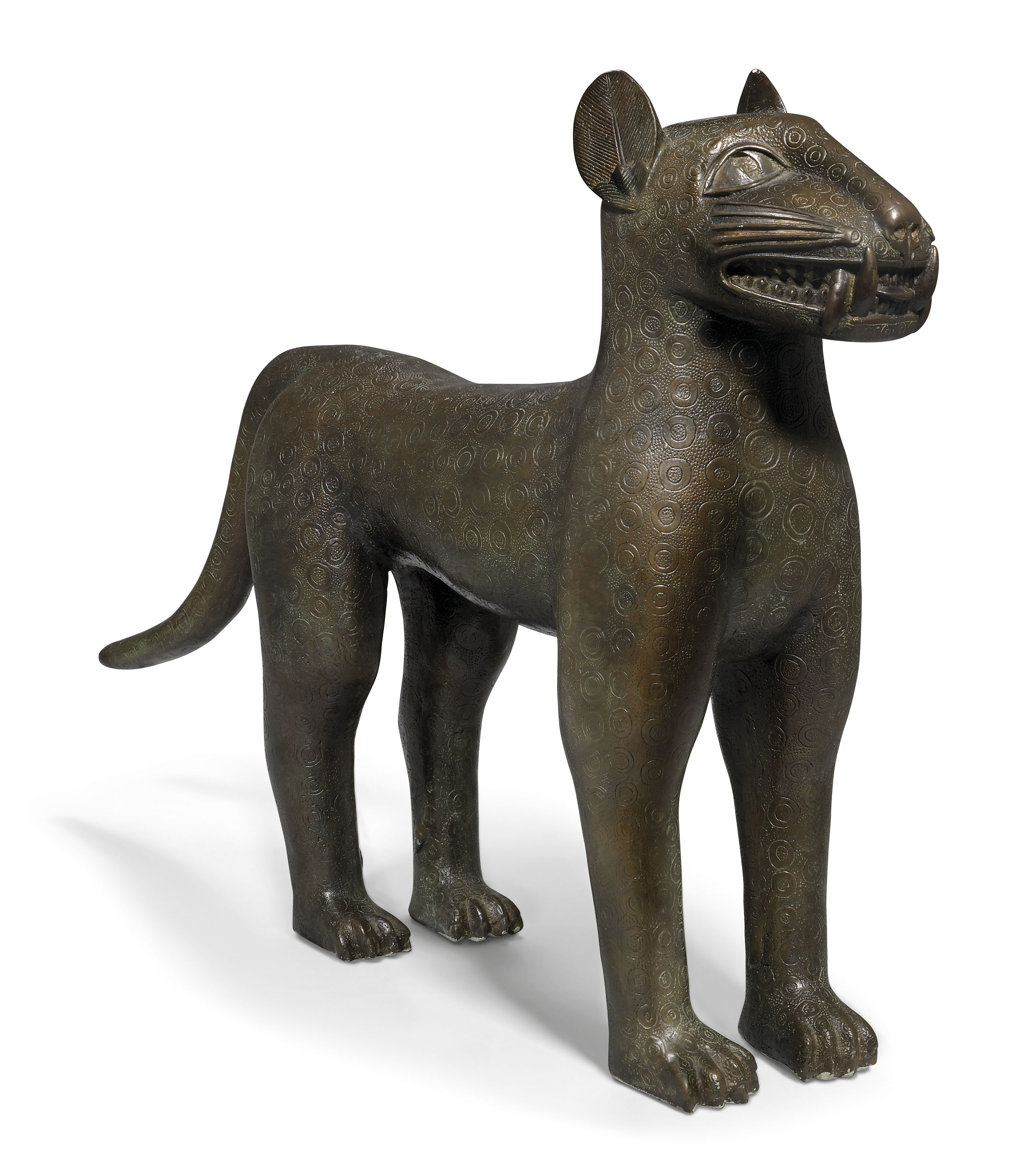 A BRONZE LEOPARD