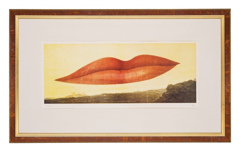 Man Ray (1890-1976), A l’heure de l’observatoire — Les amoureux, 1970. Image 14 x 35½ in (35.4 x 90 cm). Estimate £30,000-50,000. Offered in The Oliver Hoare Collection on 25 October 2019 at Christie’s in London