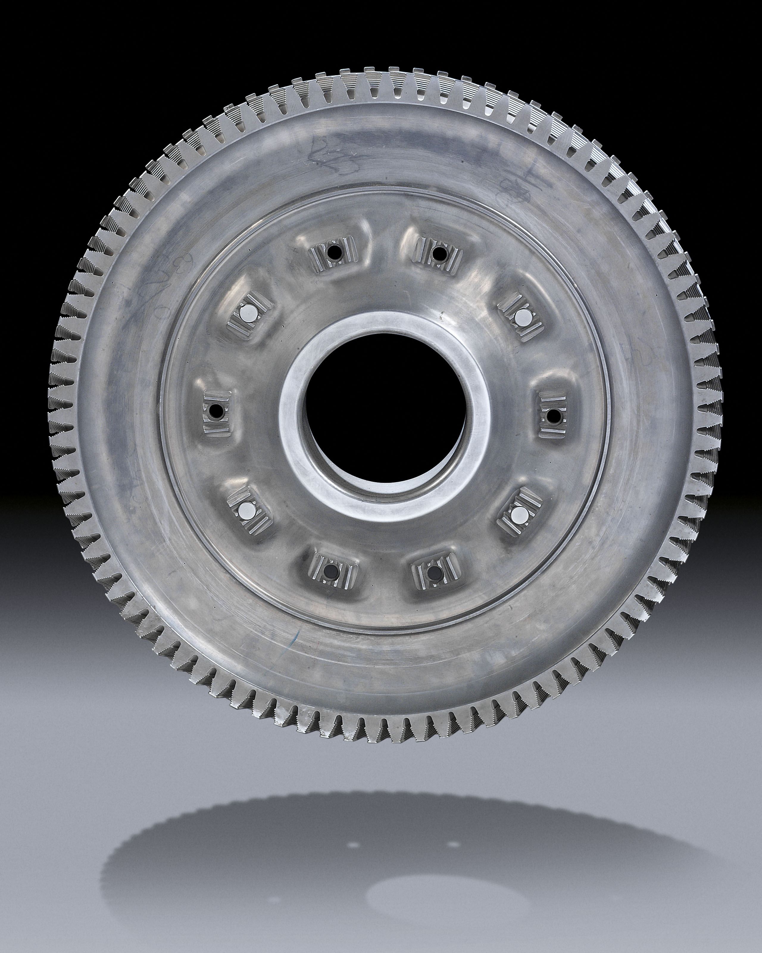 A HIGH PRESSURE TURBINE DISC FROM A CONCORDE ENGINE , ENGLAND OR FRANCE