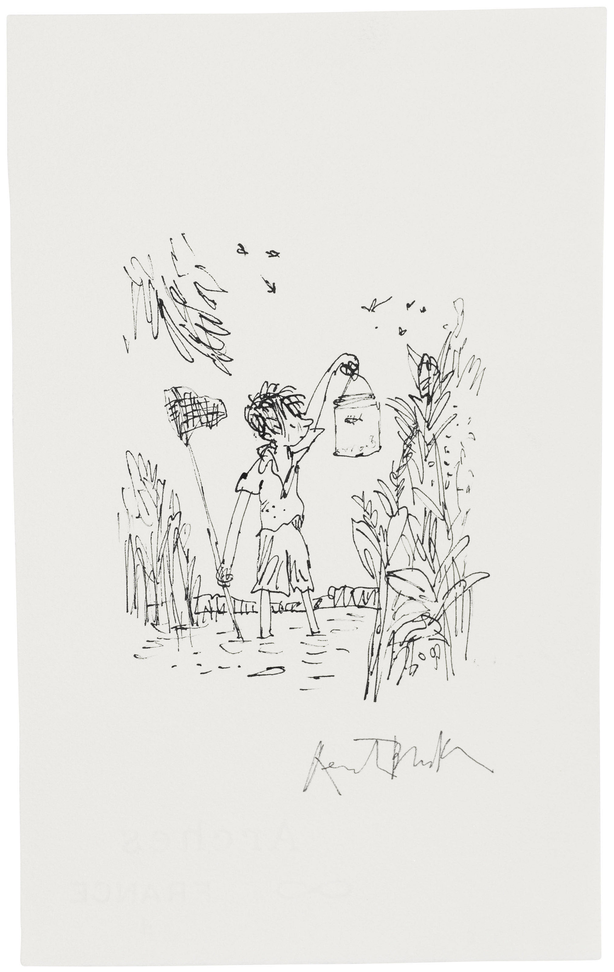 Quentin Blake (b.1932), The Catch | Christie’s