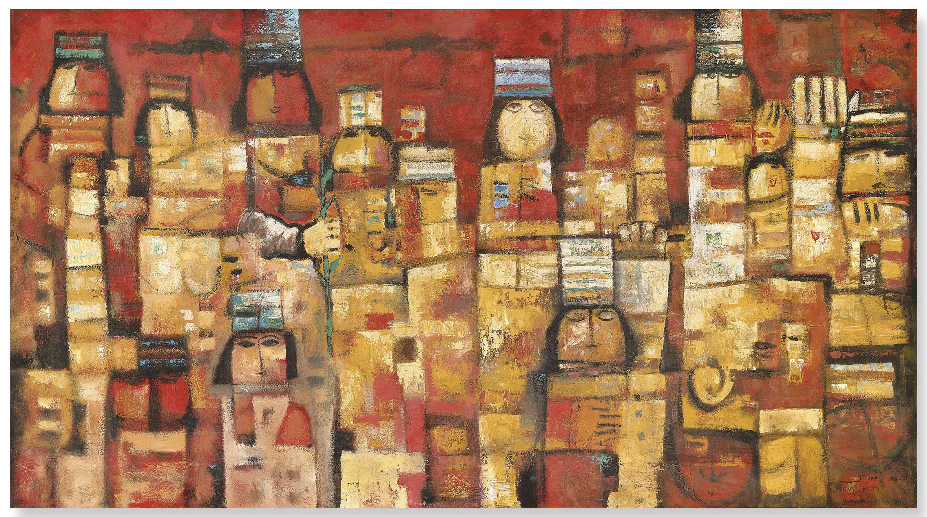 Fateh Moudarres (Syrian, 1922-1999), Untitled | Christie's