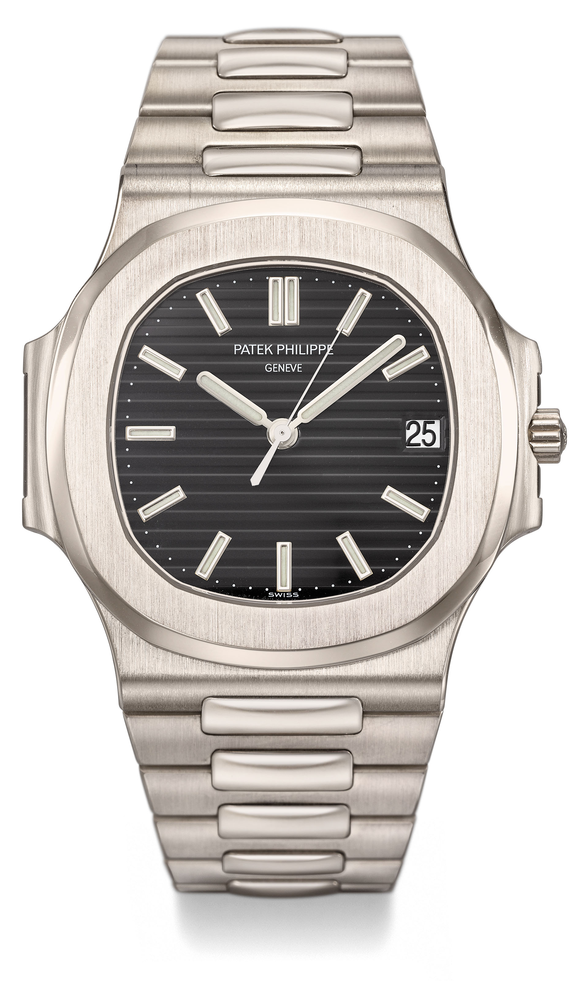 patek philippe white gold automatic watch ref 3604