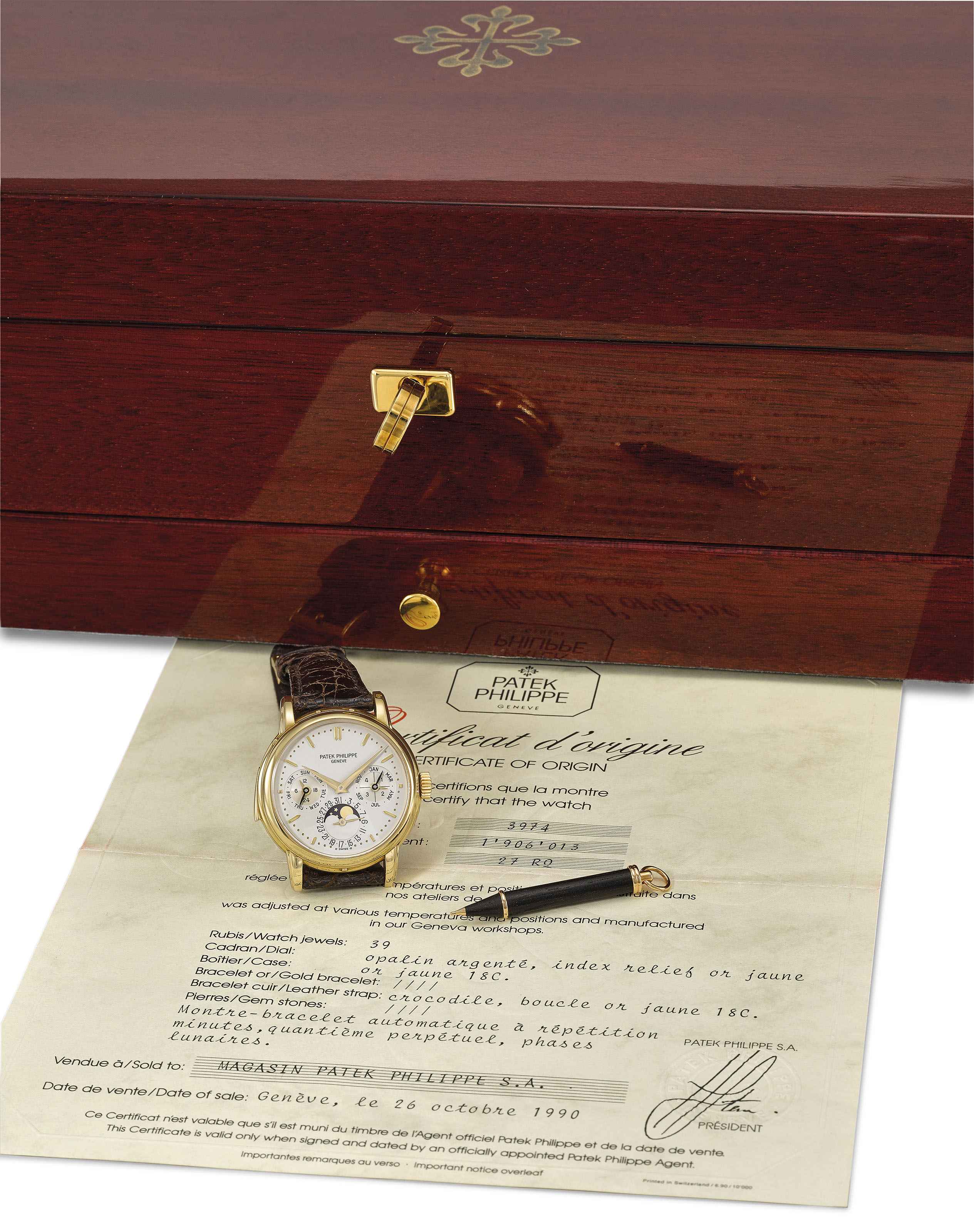 Patek philippe origine clearance