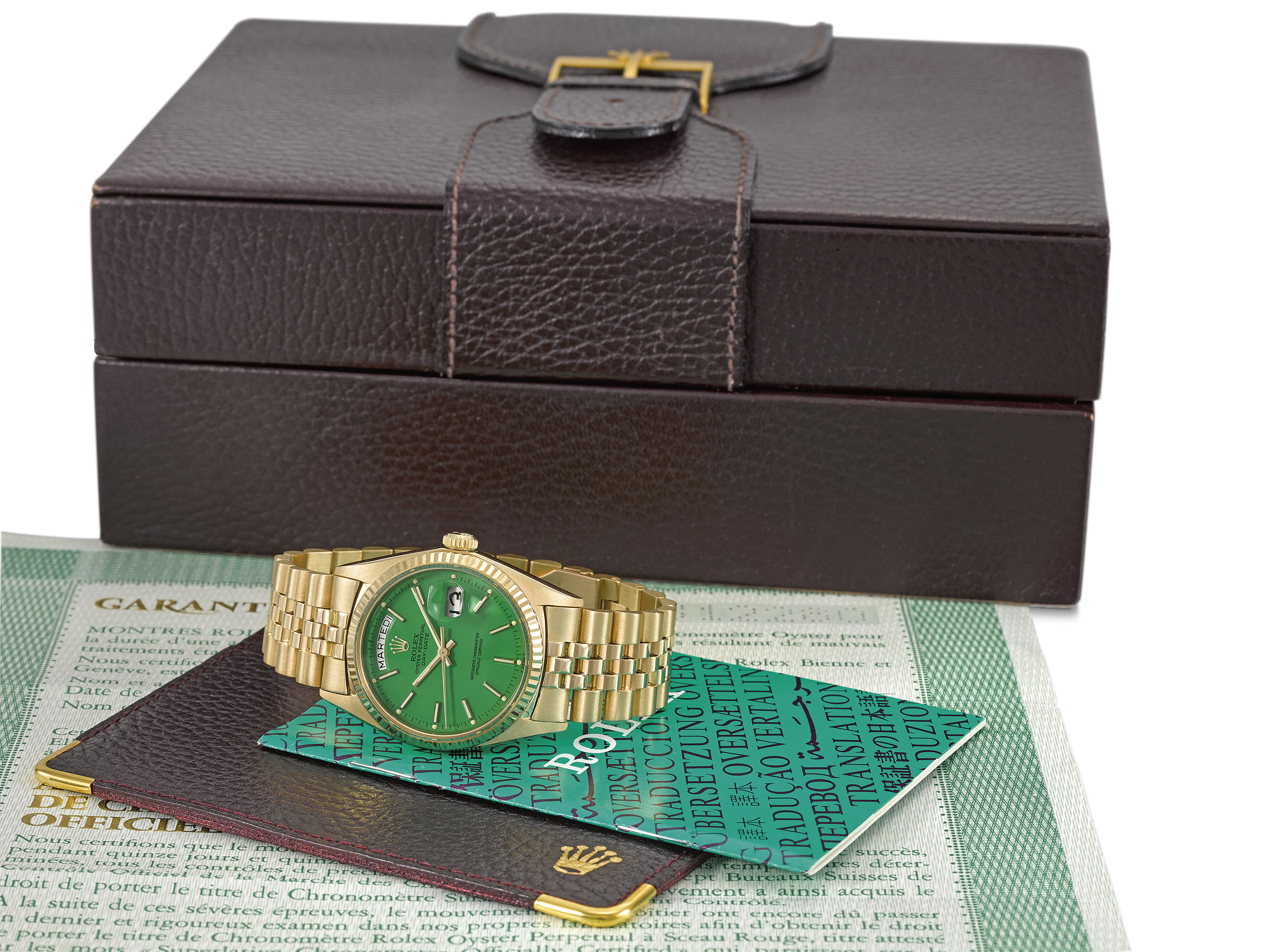 rolex president box