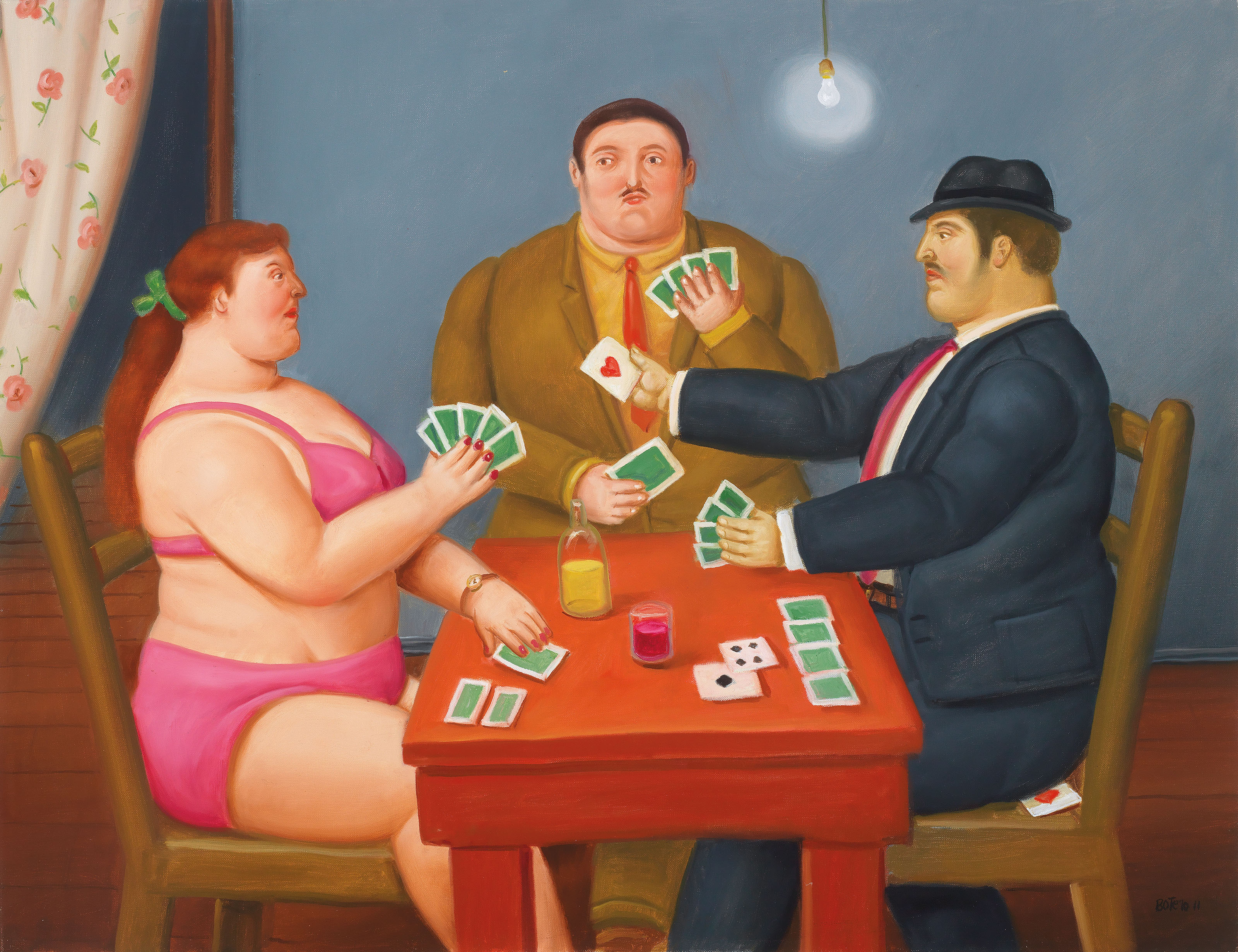 Fernando Botero Colombia B 1932 The Card Players