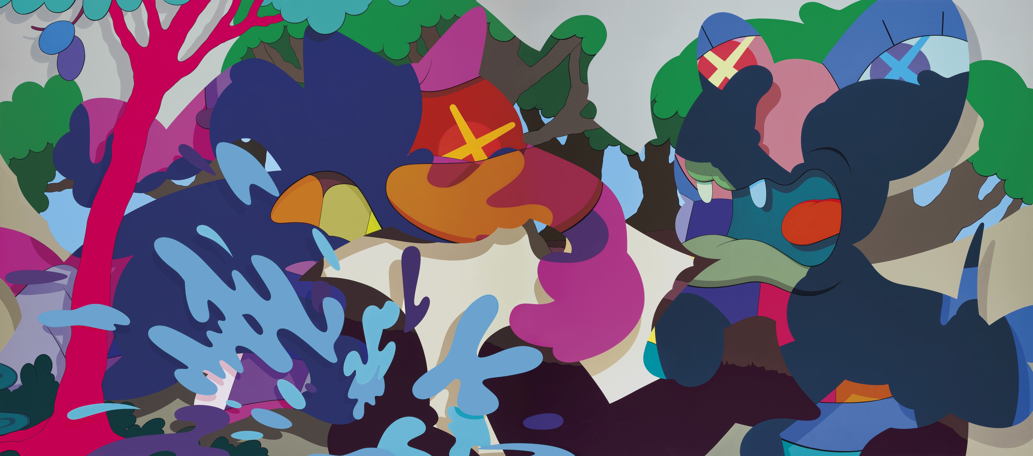 KAWS (USA, B. 1974) , ARMED AWAY Christie's