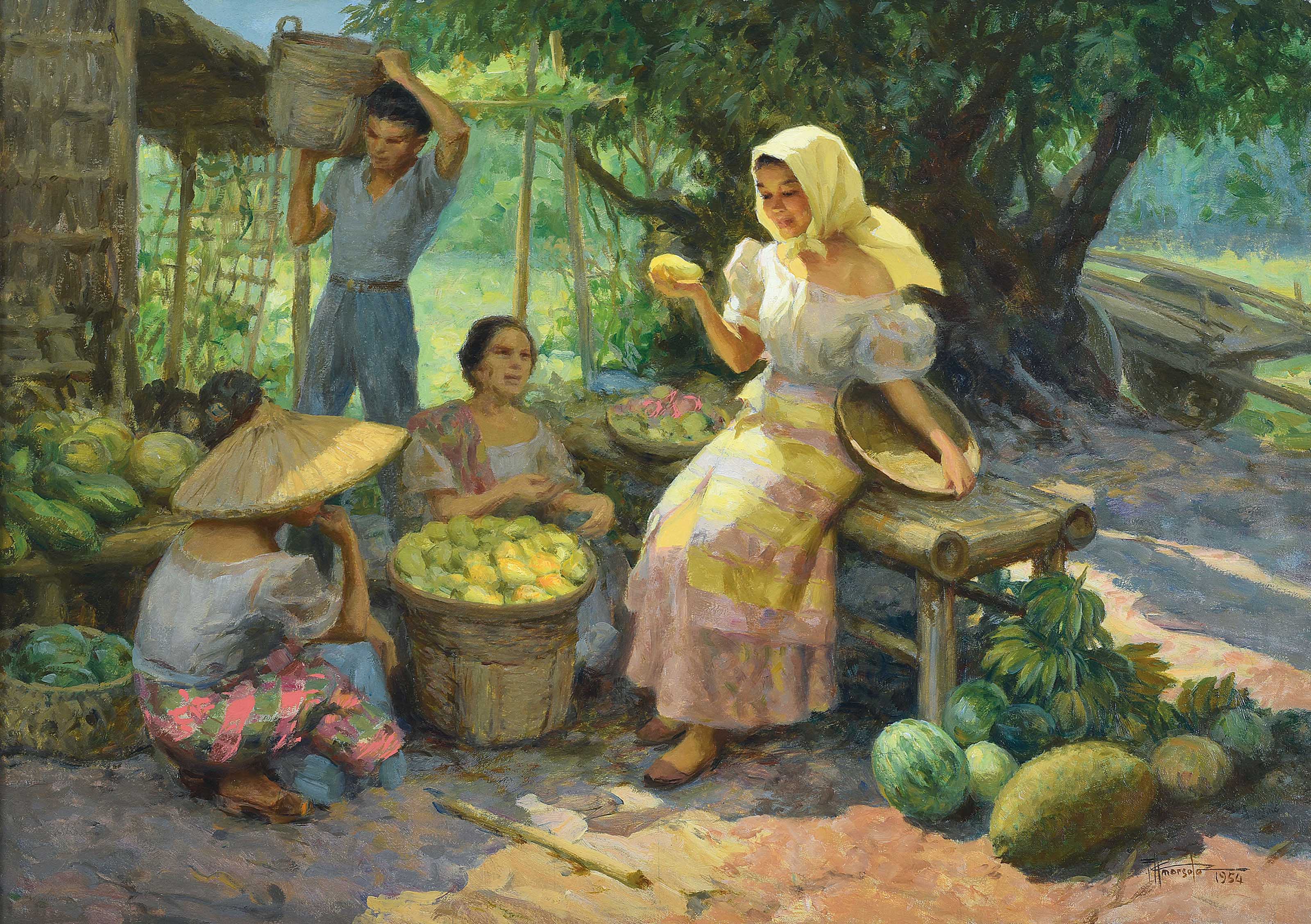 FERNANDO CUETO AMORSOLO (PHILIPPINES, 18921972) , Fruit