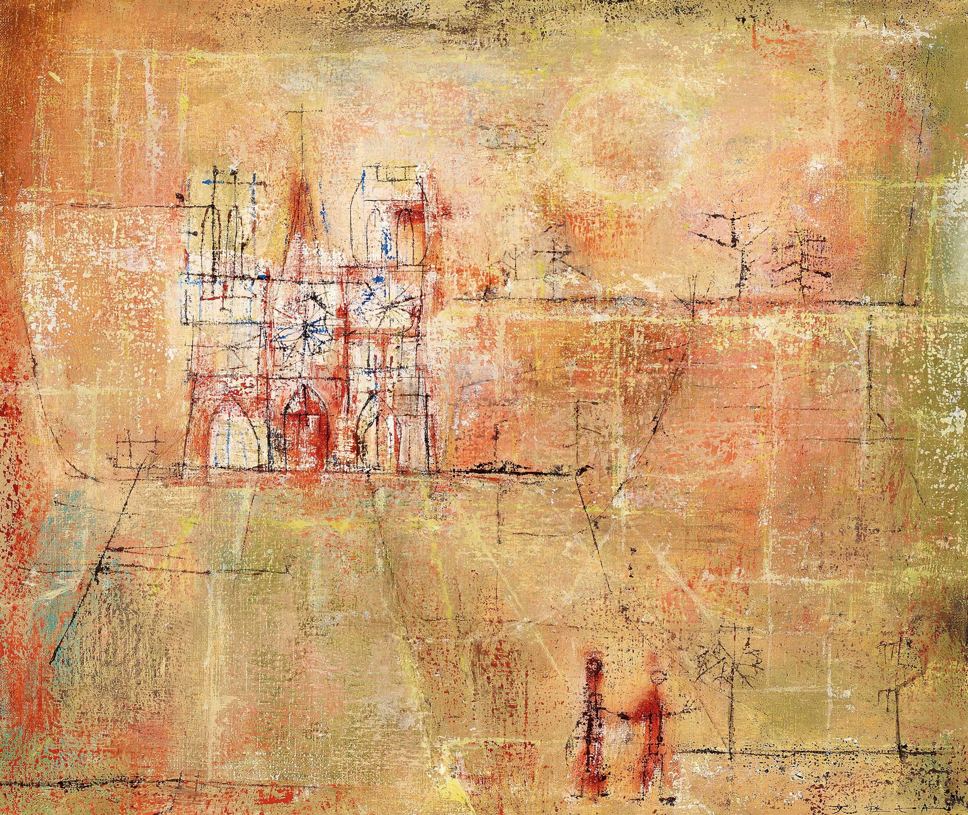 FOUJITA (LÉONARD TSUGUHARU, FRANCE/JAPAN, 1886-1968), Untitled