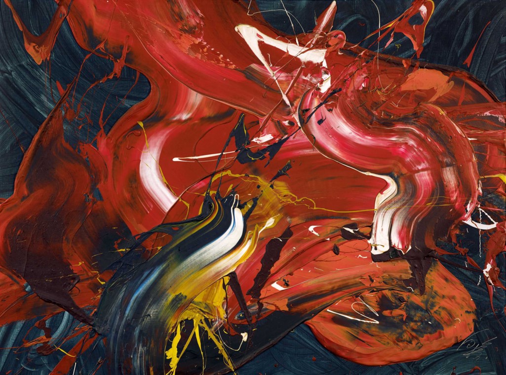 Kazuo Shiraga 1924 2008 Fudo Gomagu 1970s Paintings