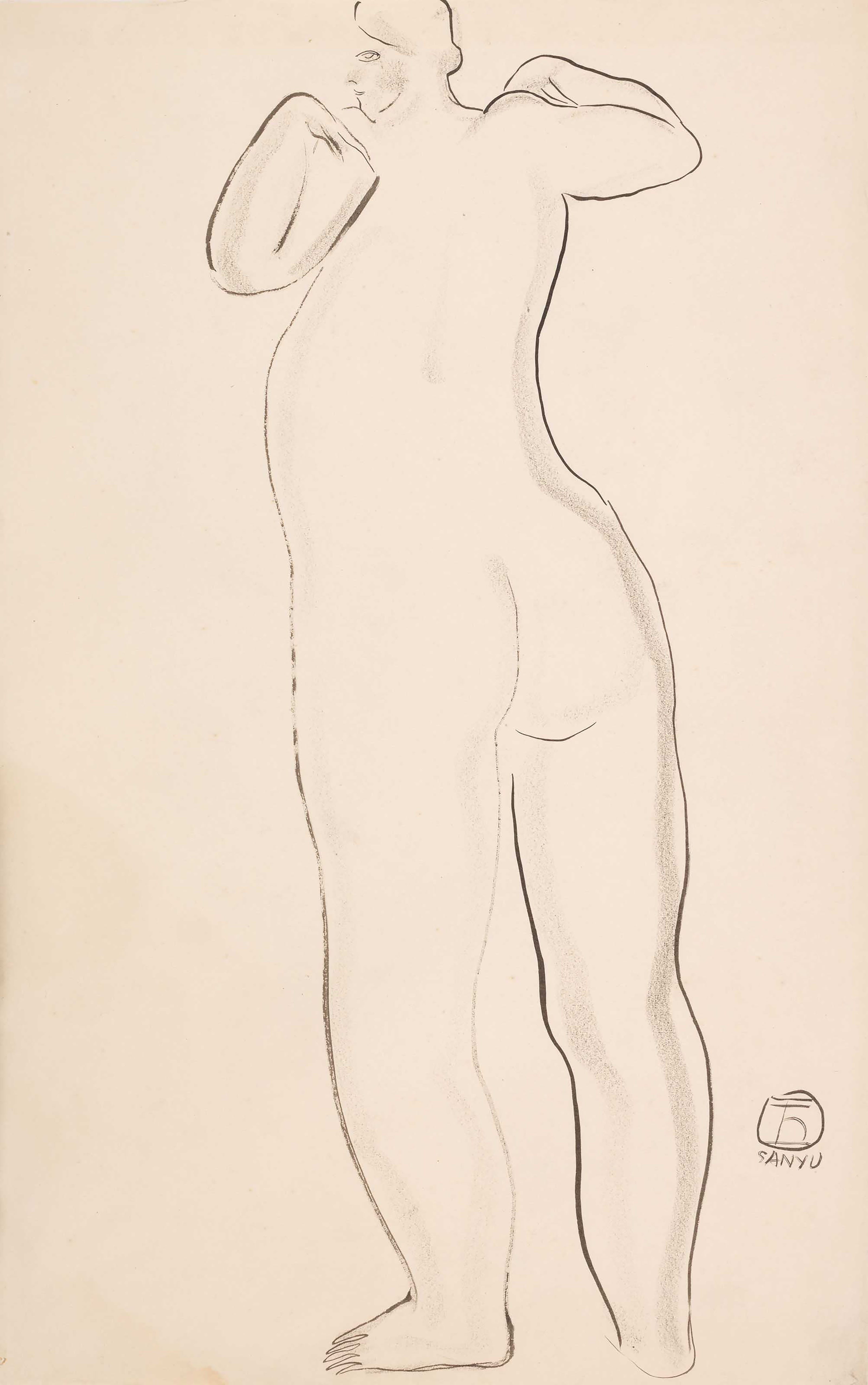 Standing Nude