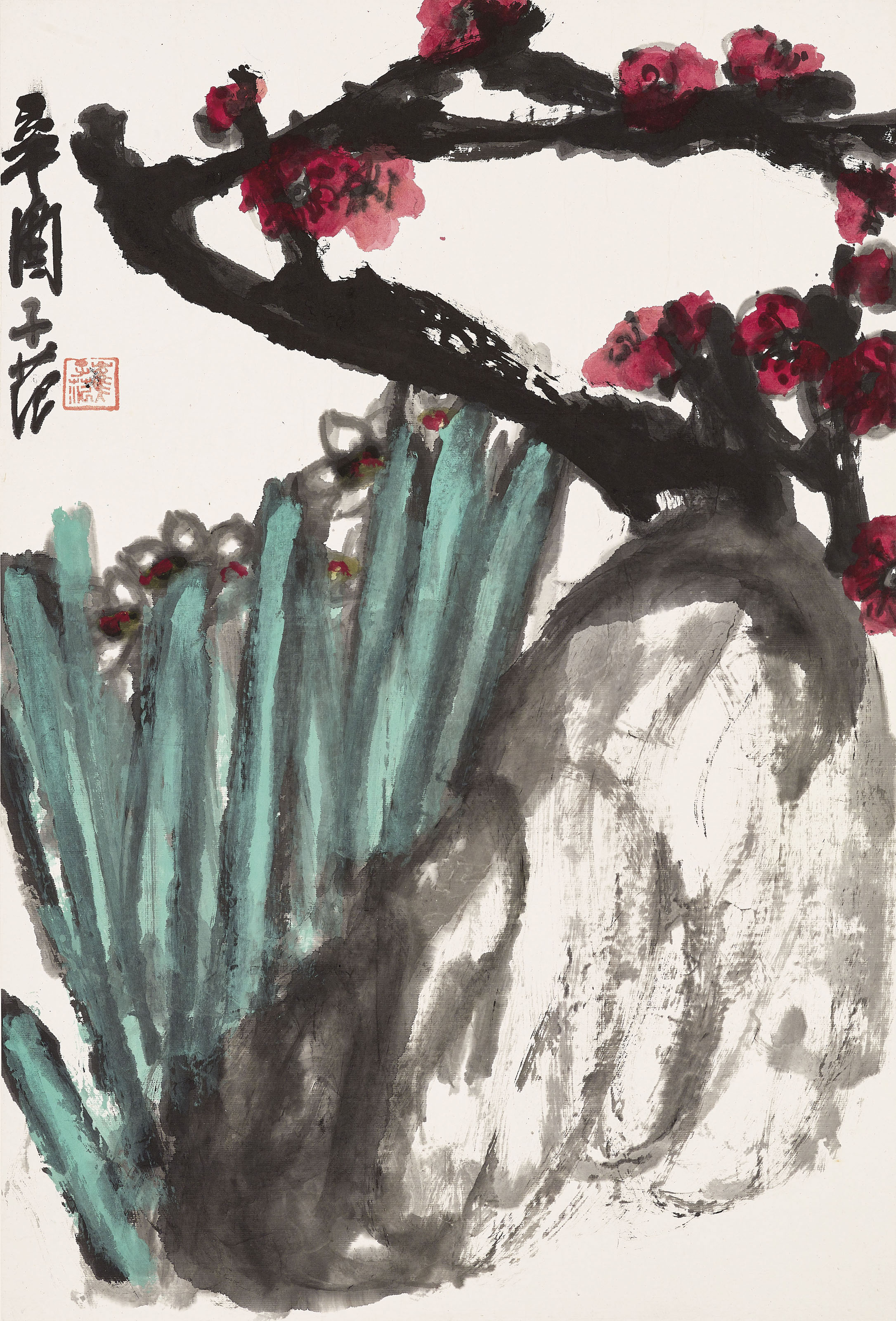 钱君陶（1907-1998）, 白荷| Christie's