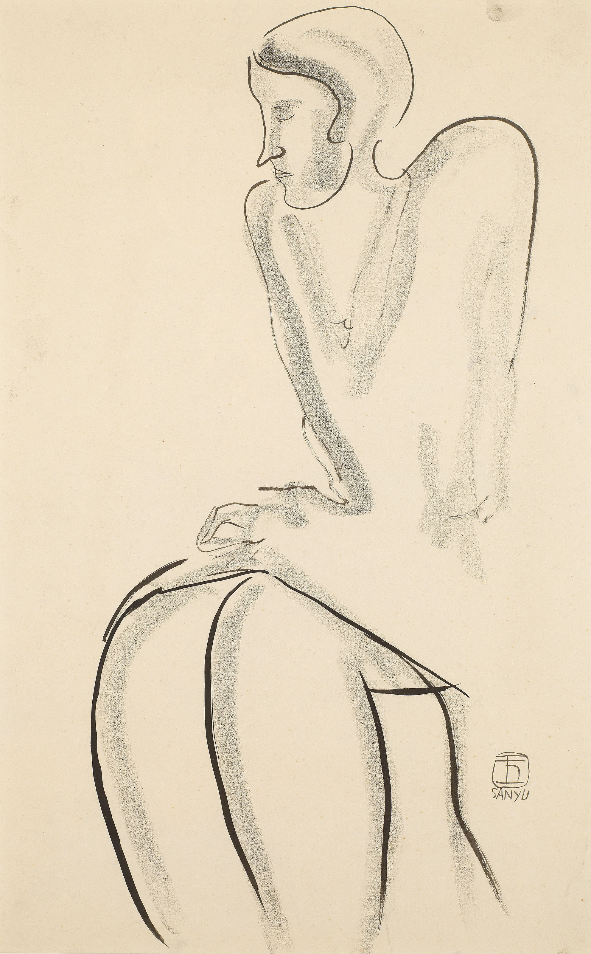 Seated Lady
