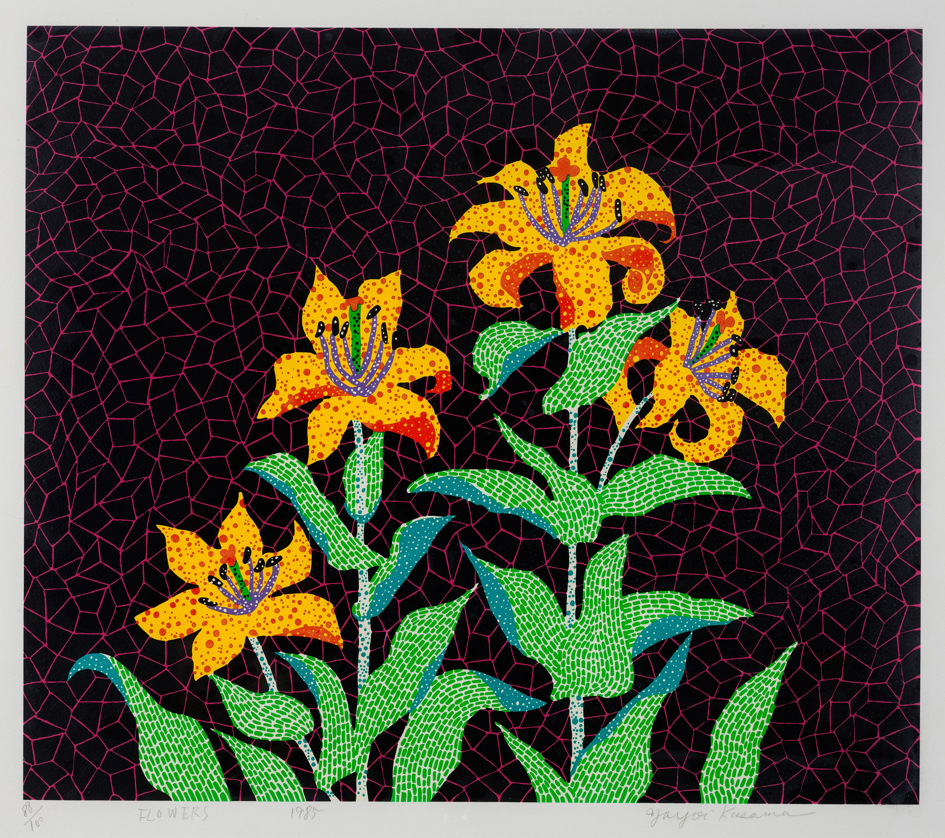 Yayoi Kusama Flower Art