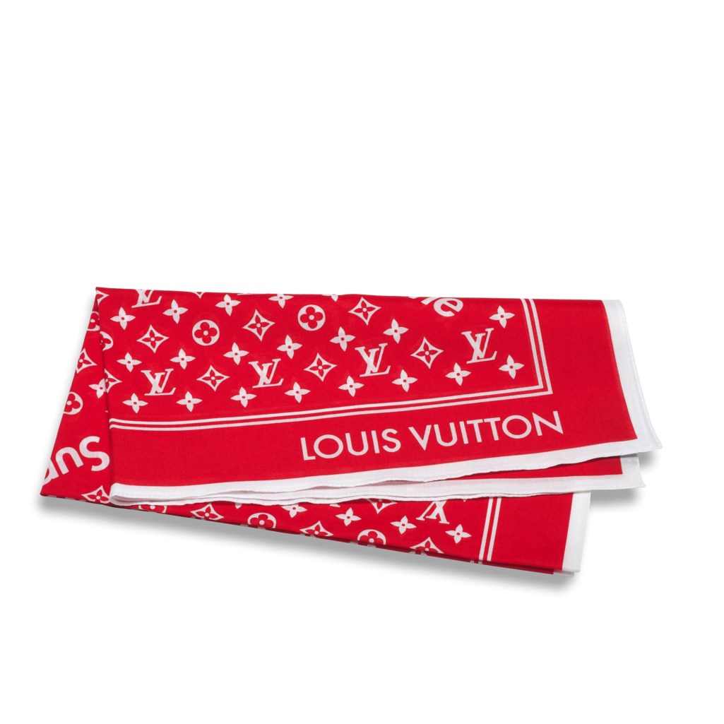 red bandana box logo tee