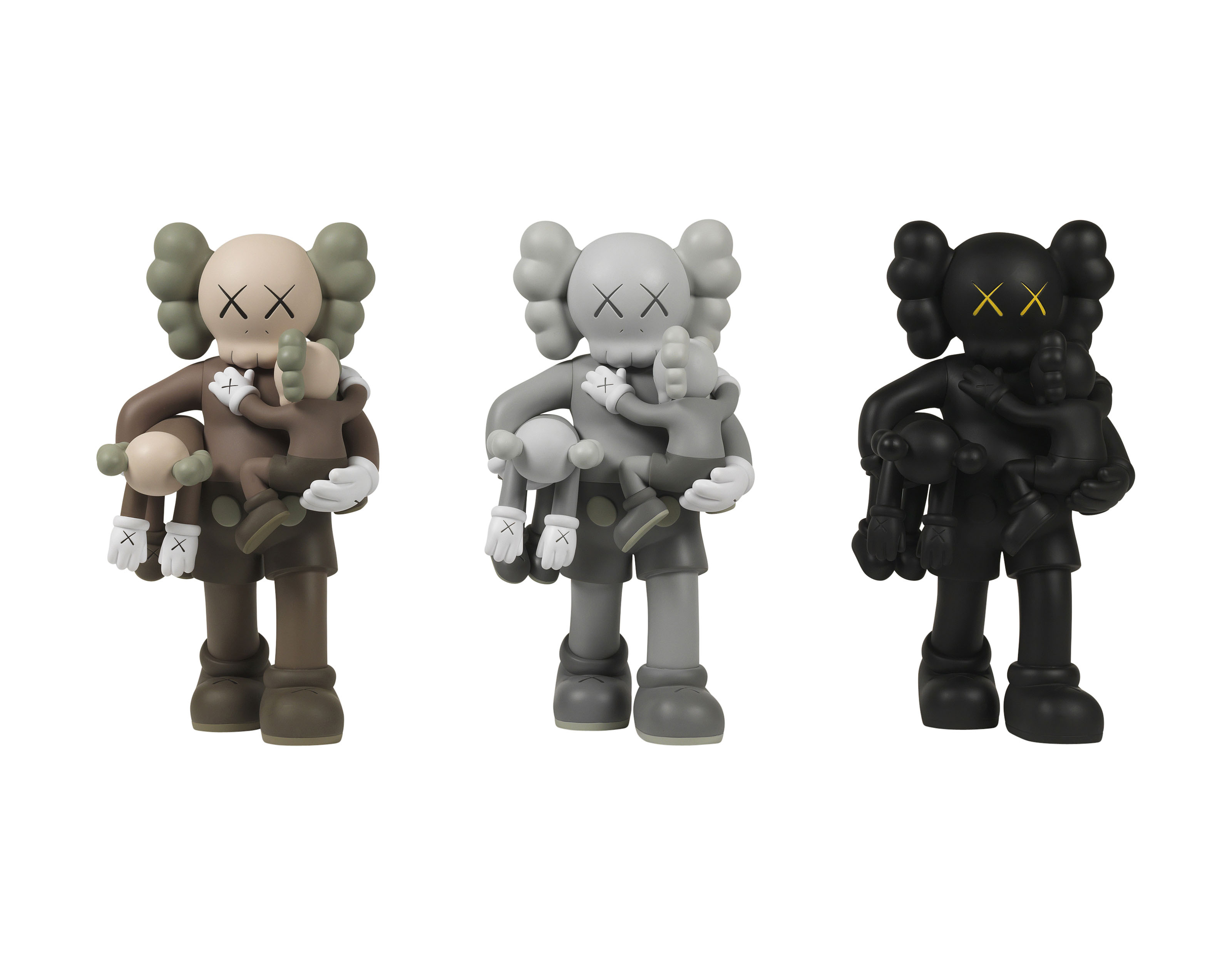 KAWS (B. 1974), Clean Slate (Gray, Brown& Black) | Christie's