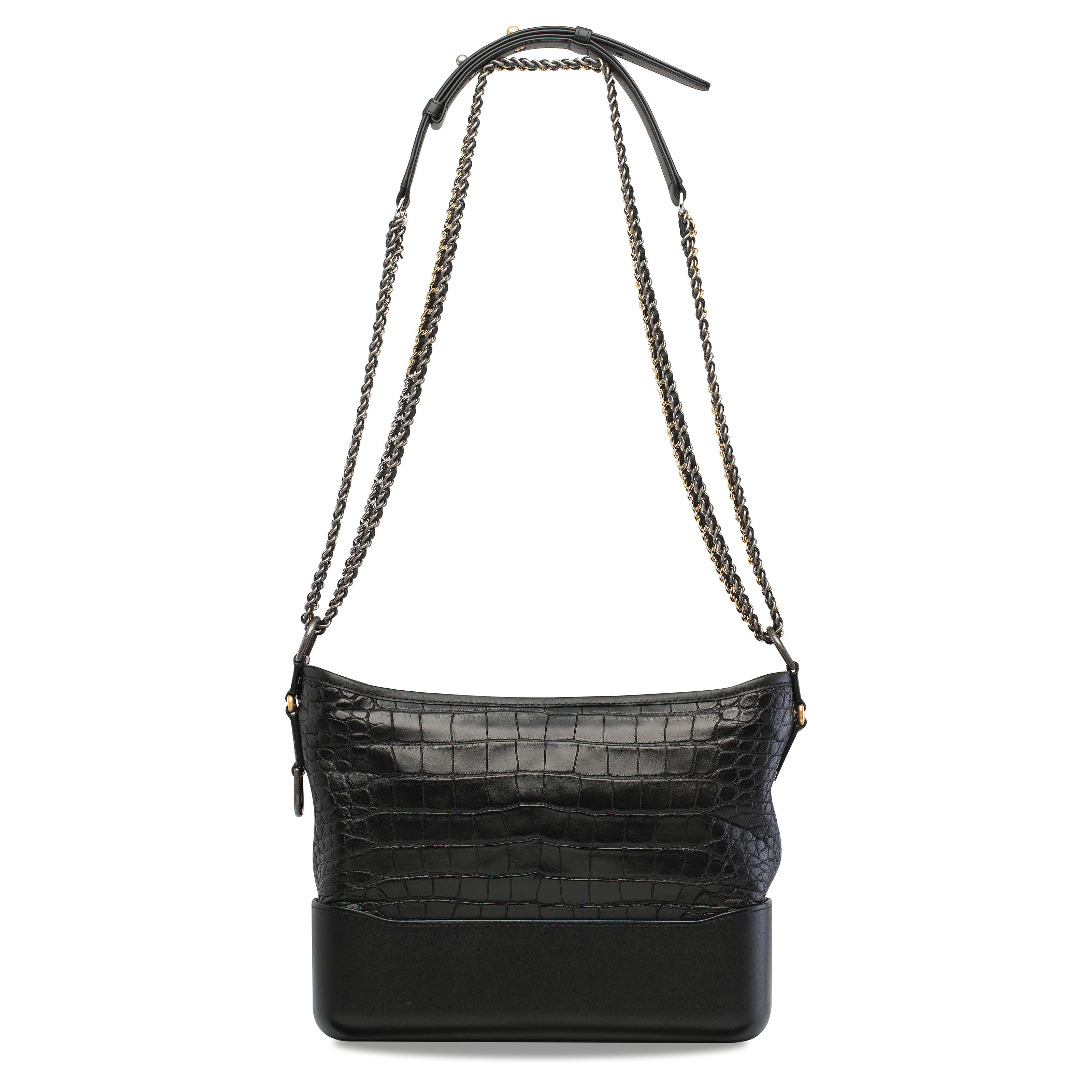 chanel gabrielle all black