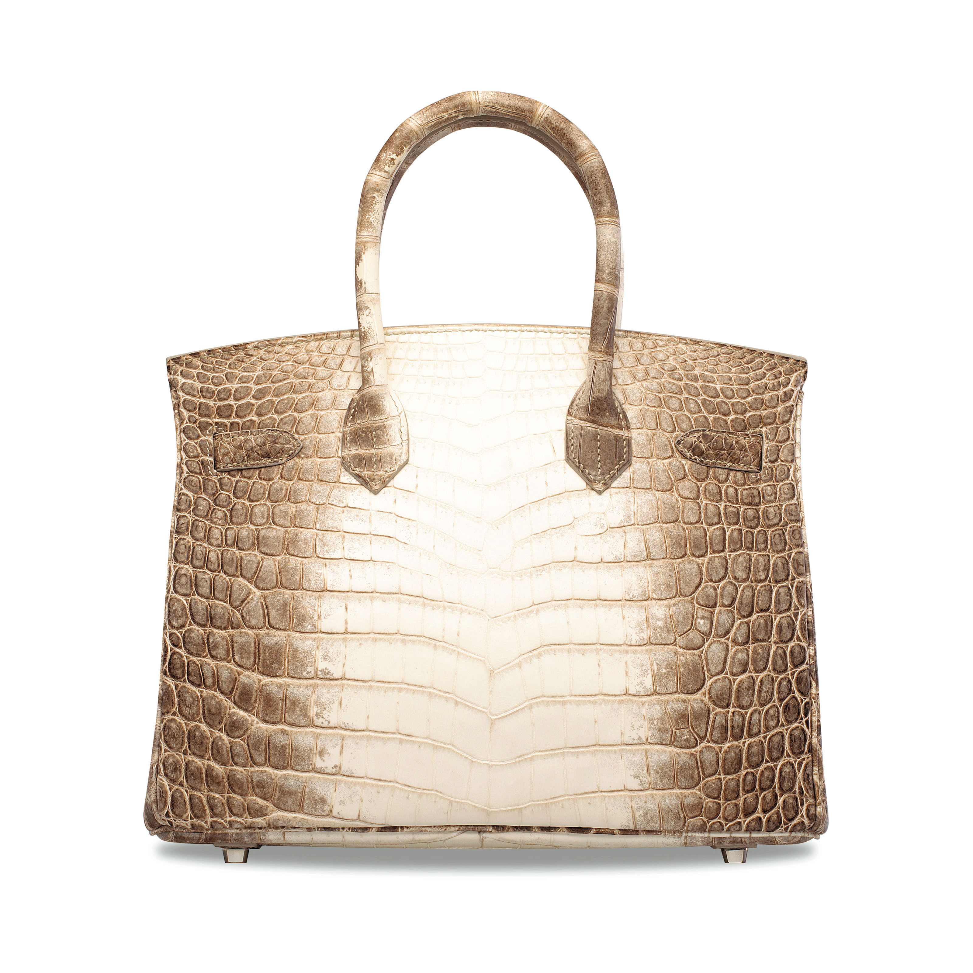 An Exceptional Matte White Himalaya Niloticus Crocodile Diamond Birkin 30 With 18k White Gold Diamond Hardware Hermes 2011 21st Century Bags Christie S