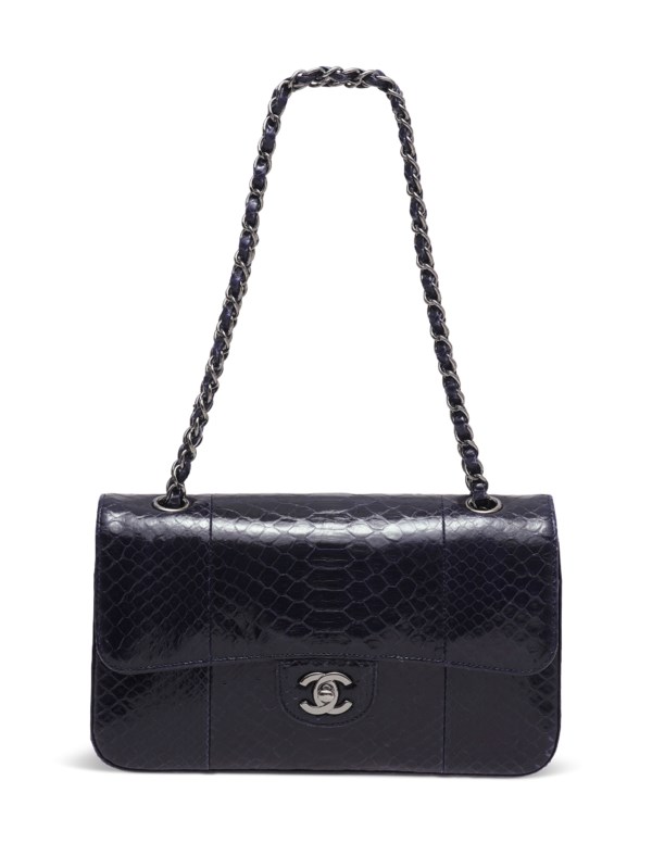 Chanel Python Classic Flap Bag