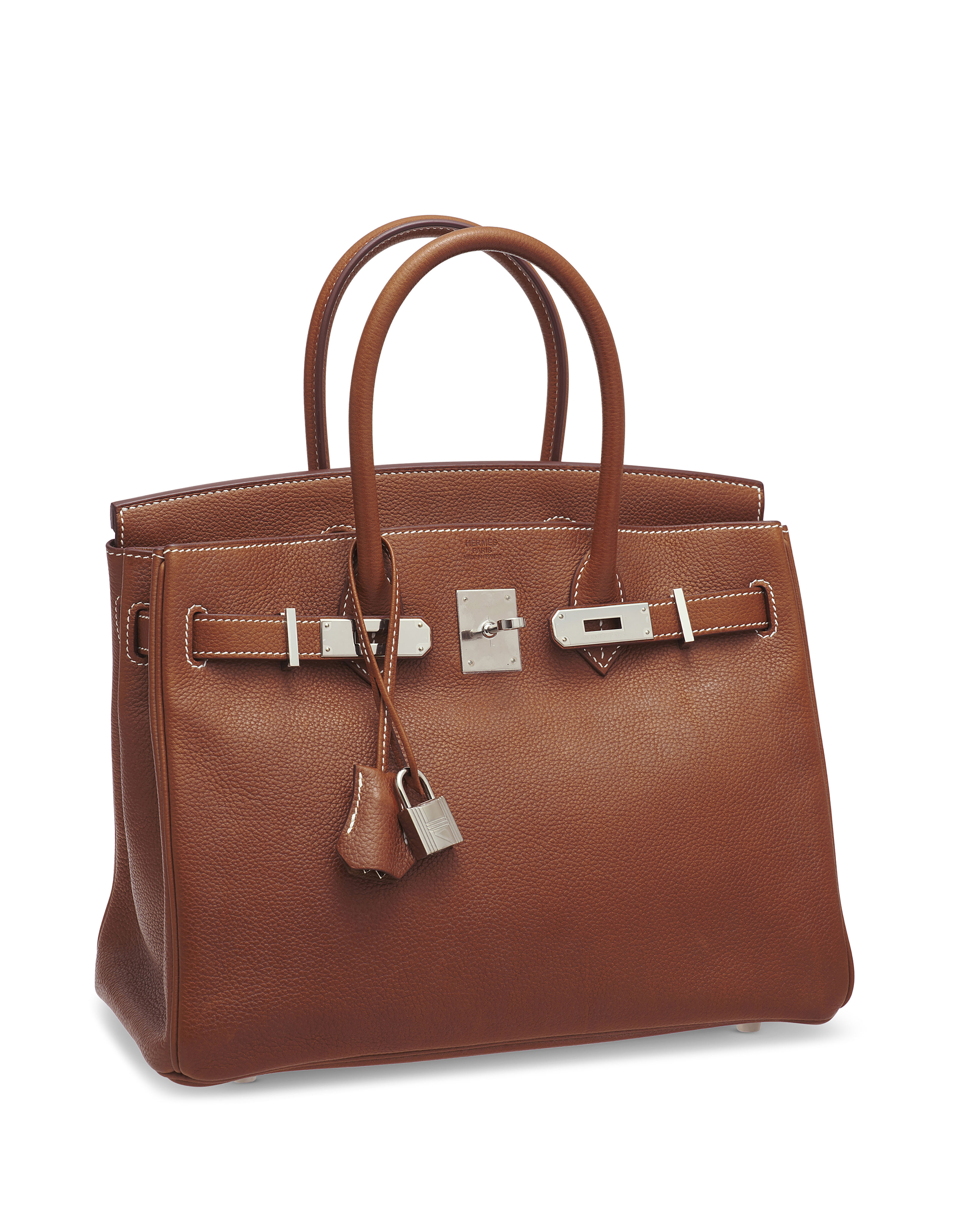 A FAUVE BAR NIA FAUBOURG BIRKIN 30 WITH PALLADIUM HARDWARE HERM S