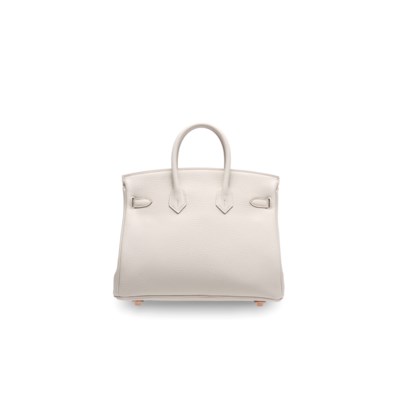 A BÉTON TOGO LEATHER BIRKIN 25 WITH ROSE GOLD HARDWARE , HERMÈS, 2019 | Christie's