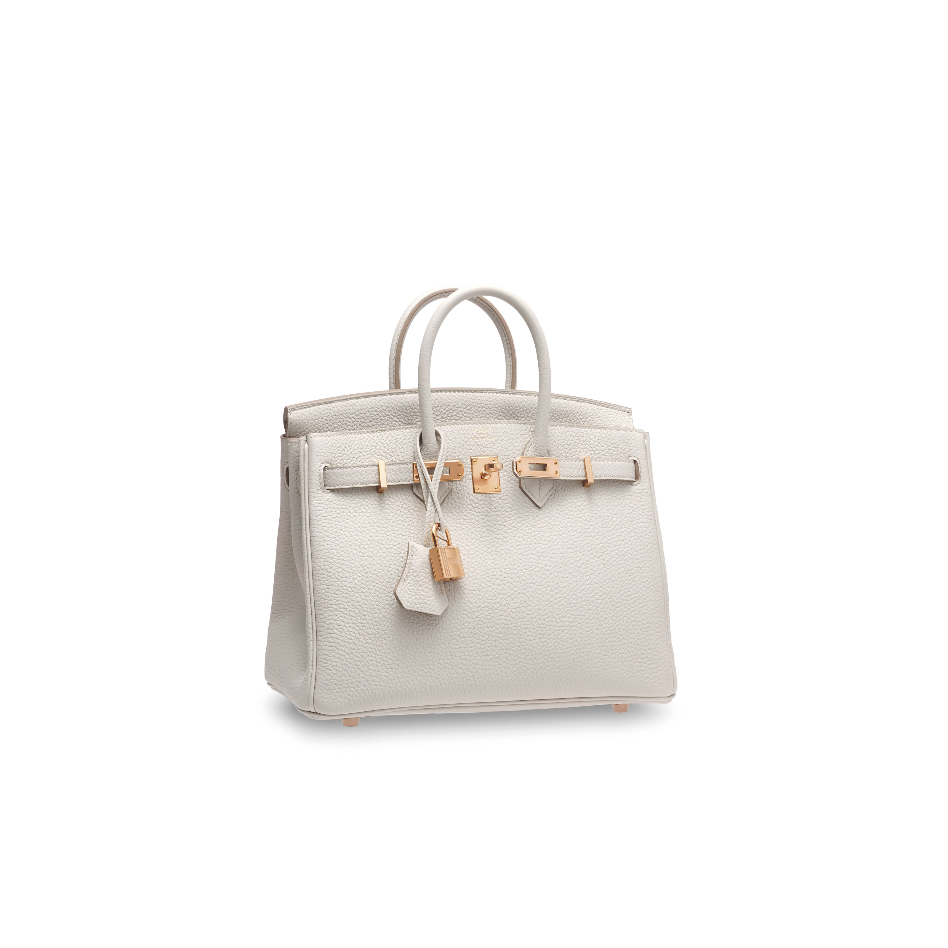 A BÉTON TOGO LEATHER BIRKIN 25 WITH ROSE GOLD HARDWARE , HERMÈS, 2019 | Christie's