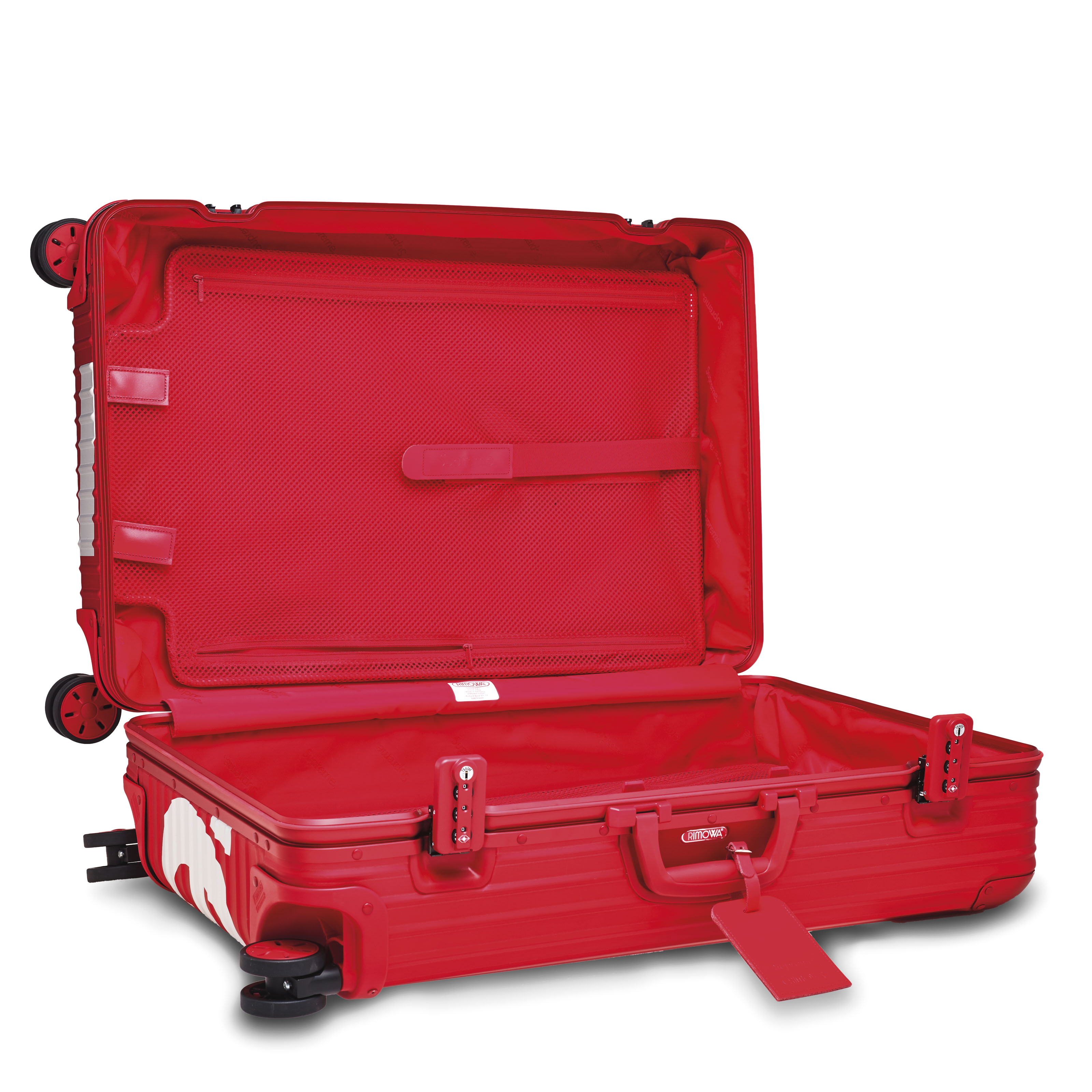 Supreme rimowa topas multiwheel 45l red new arrivals