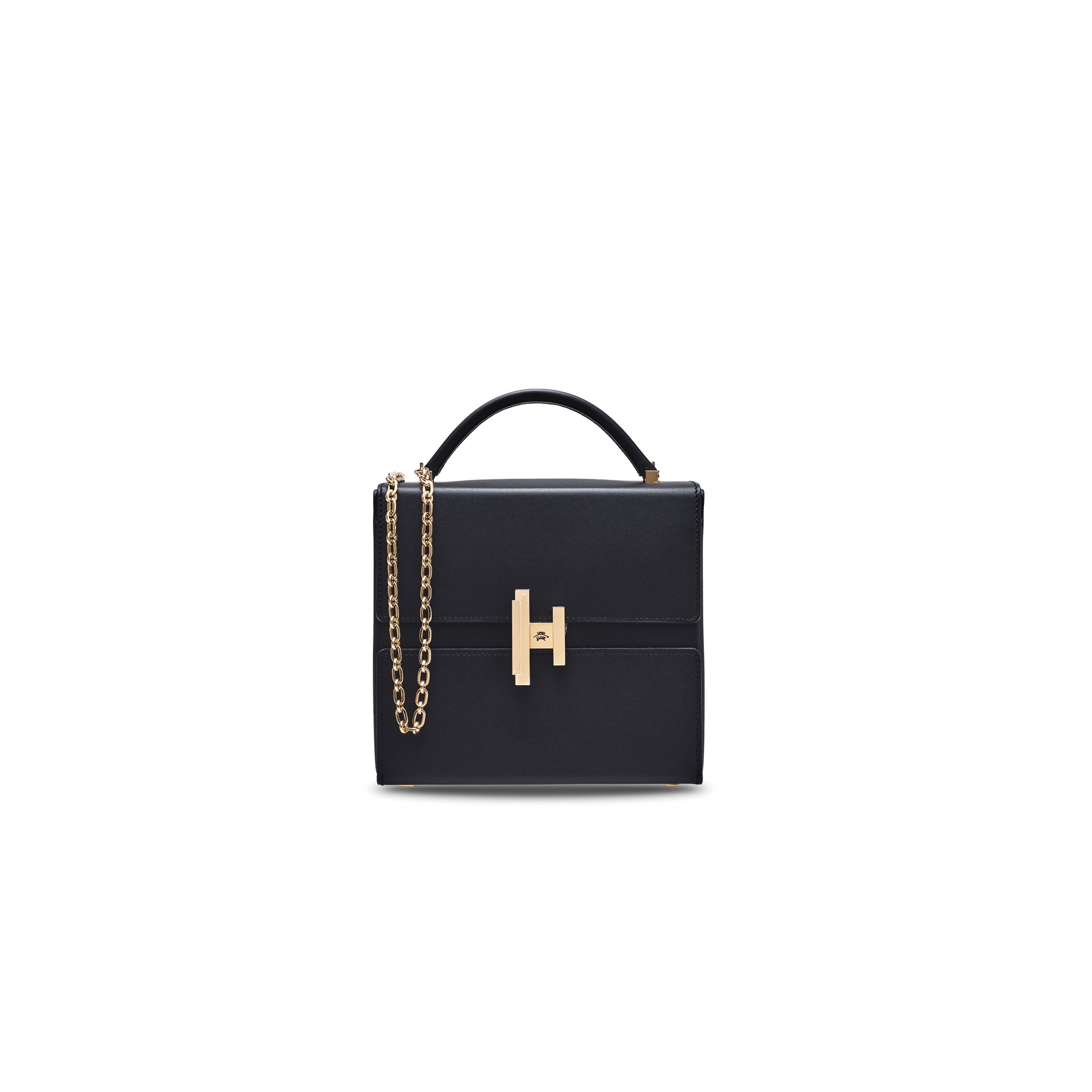A RARE, ARDOISE EVERCALF LEATHER SHADOW BIRKIN 40 WITH