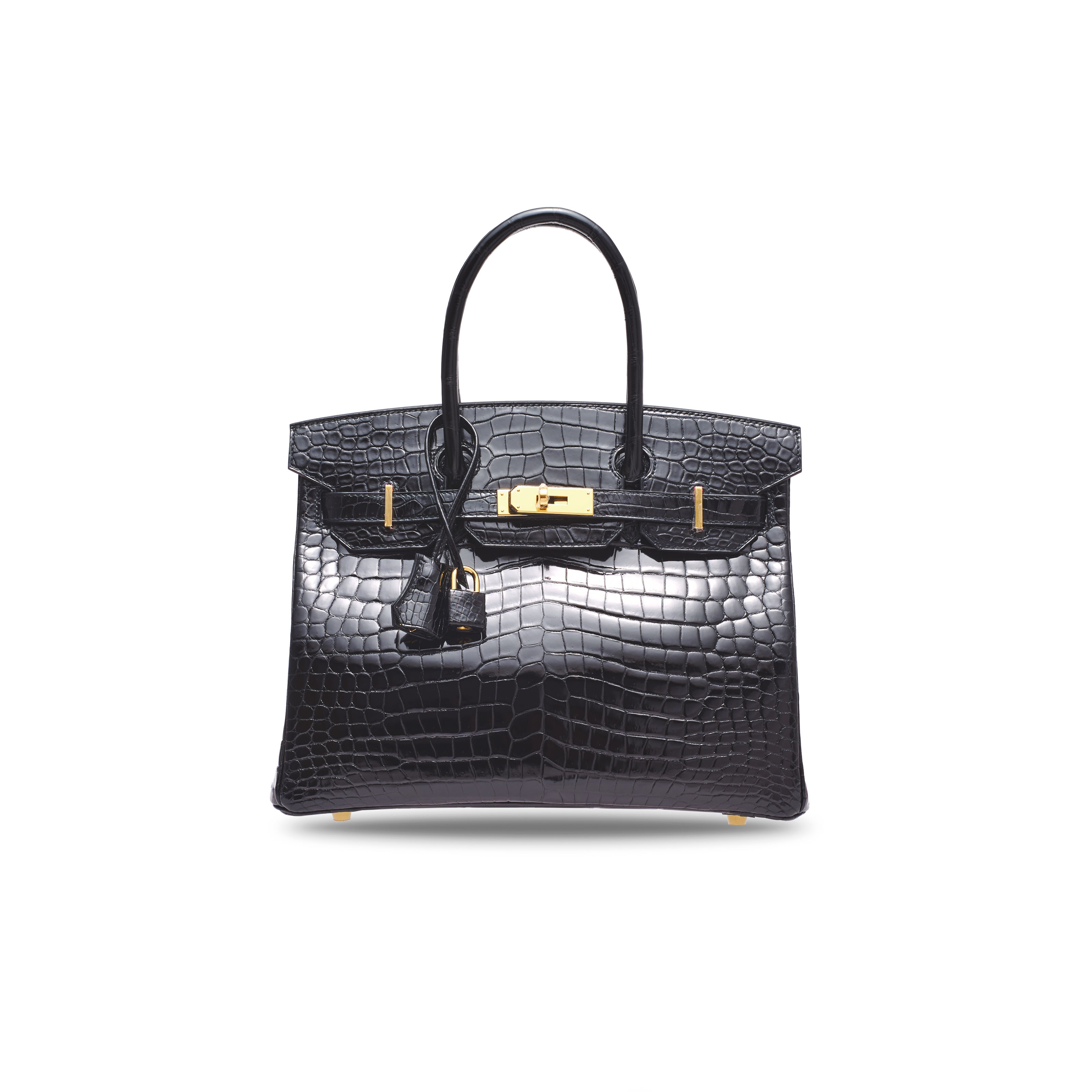 hermes birkin 30 crocodile black