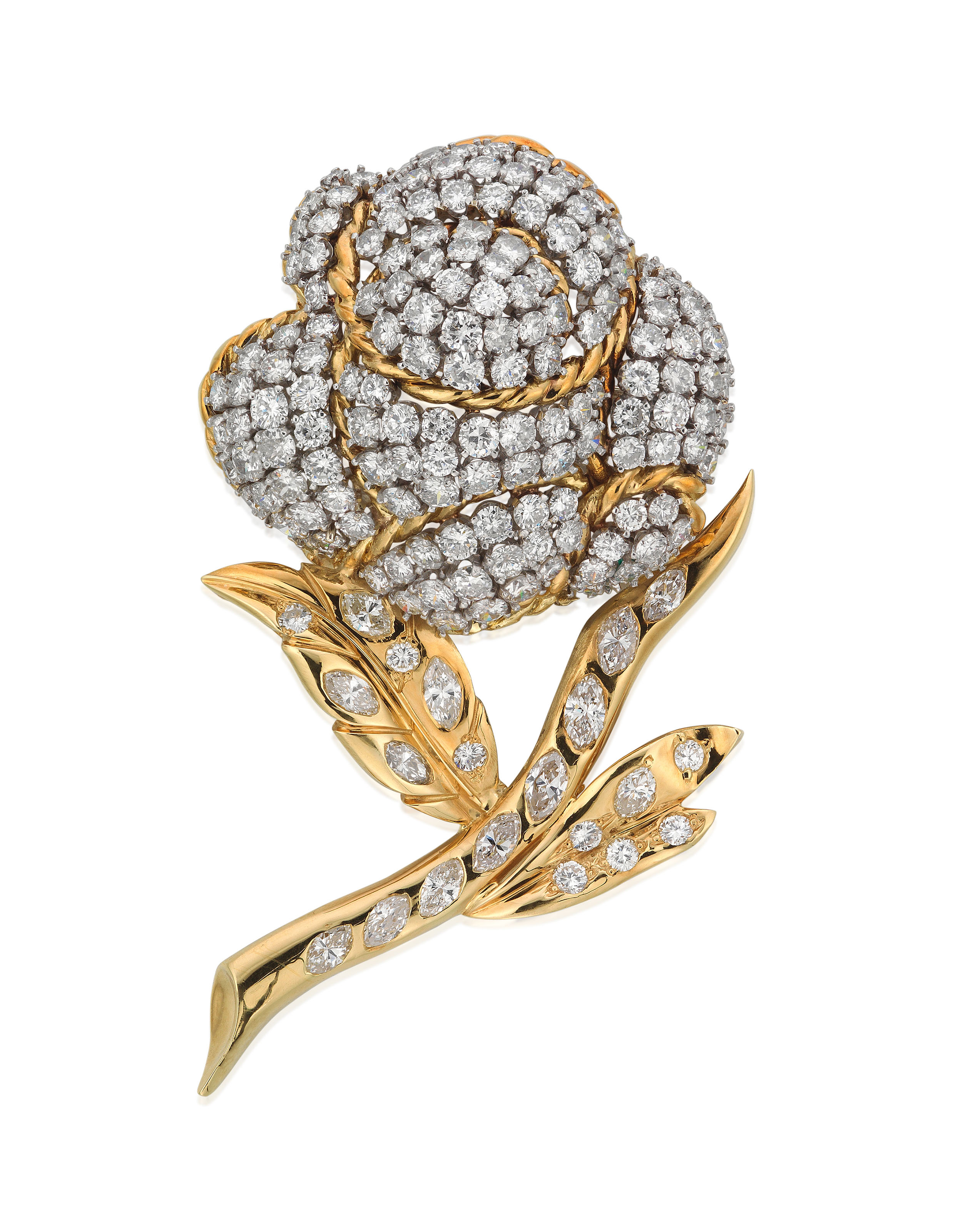 DIAMOND BROOCH, Christie’s
